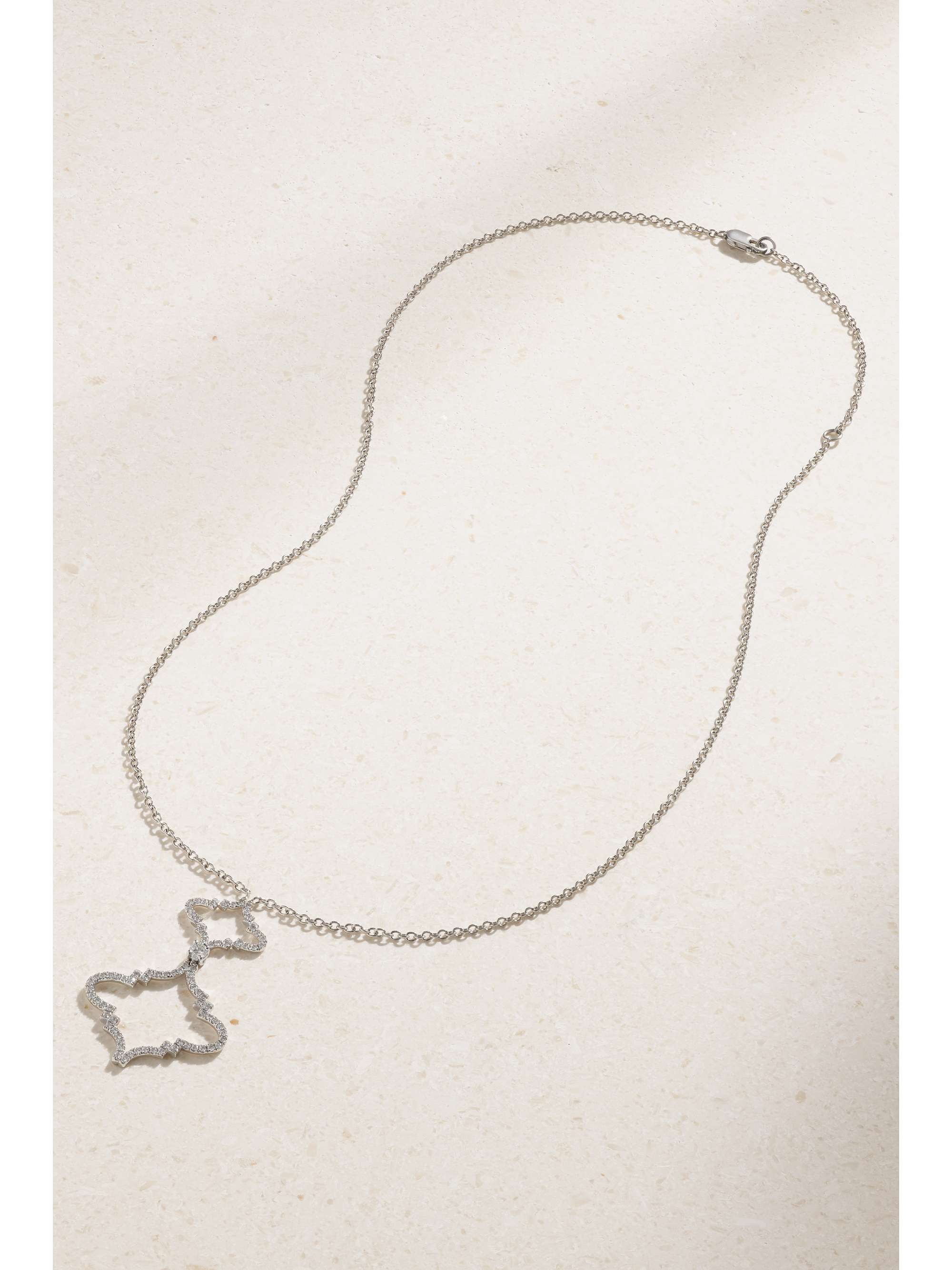 BAYCO Platinum diamond necklace