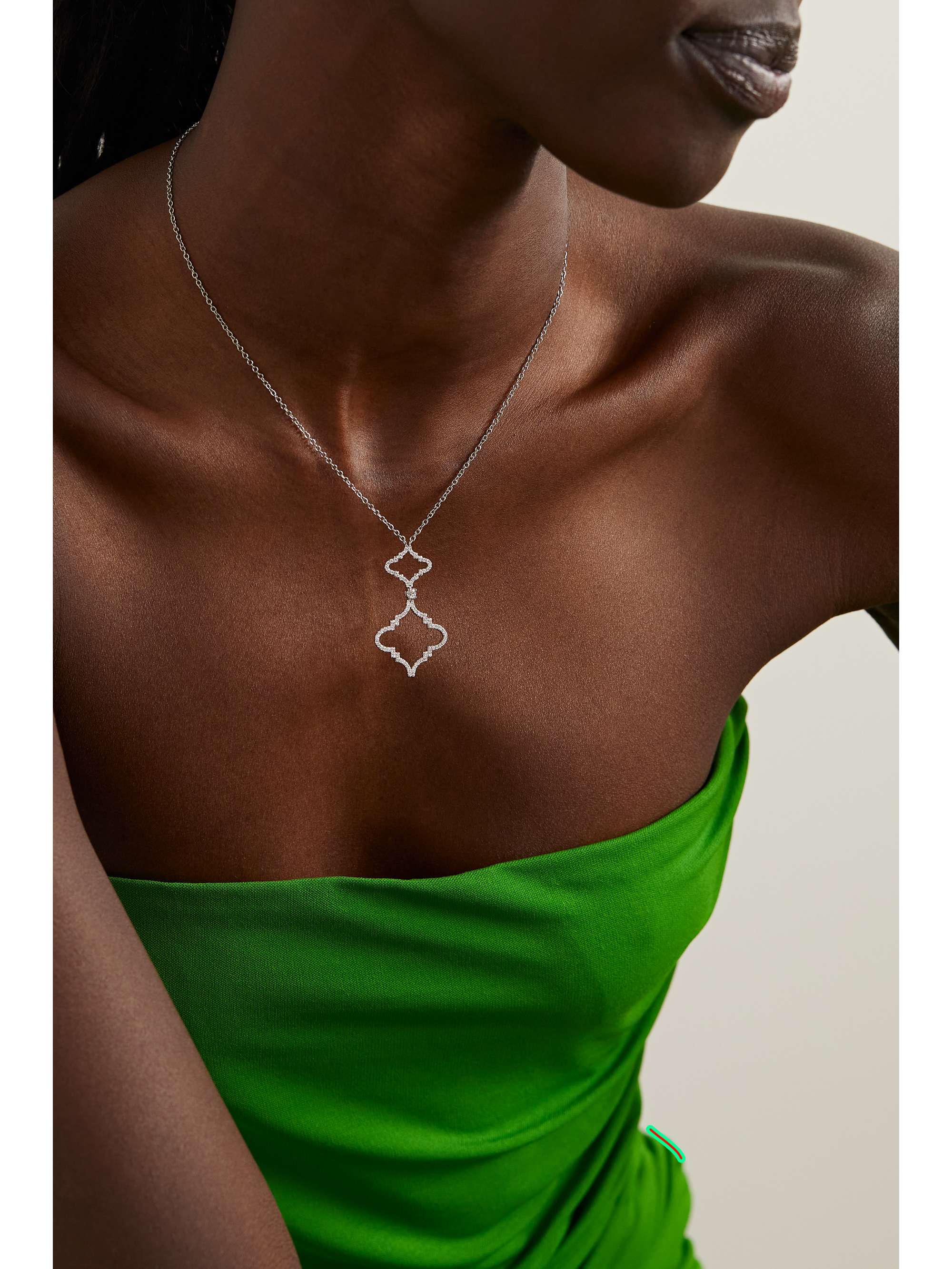 BAYCO Platinum diamond necklace