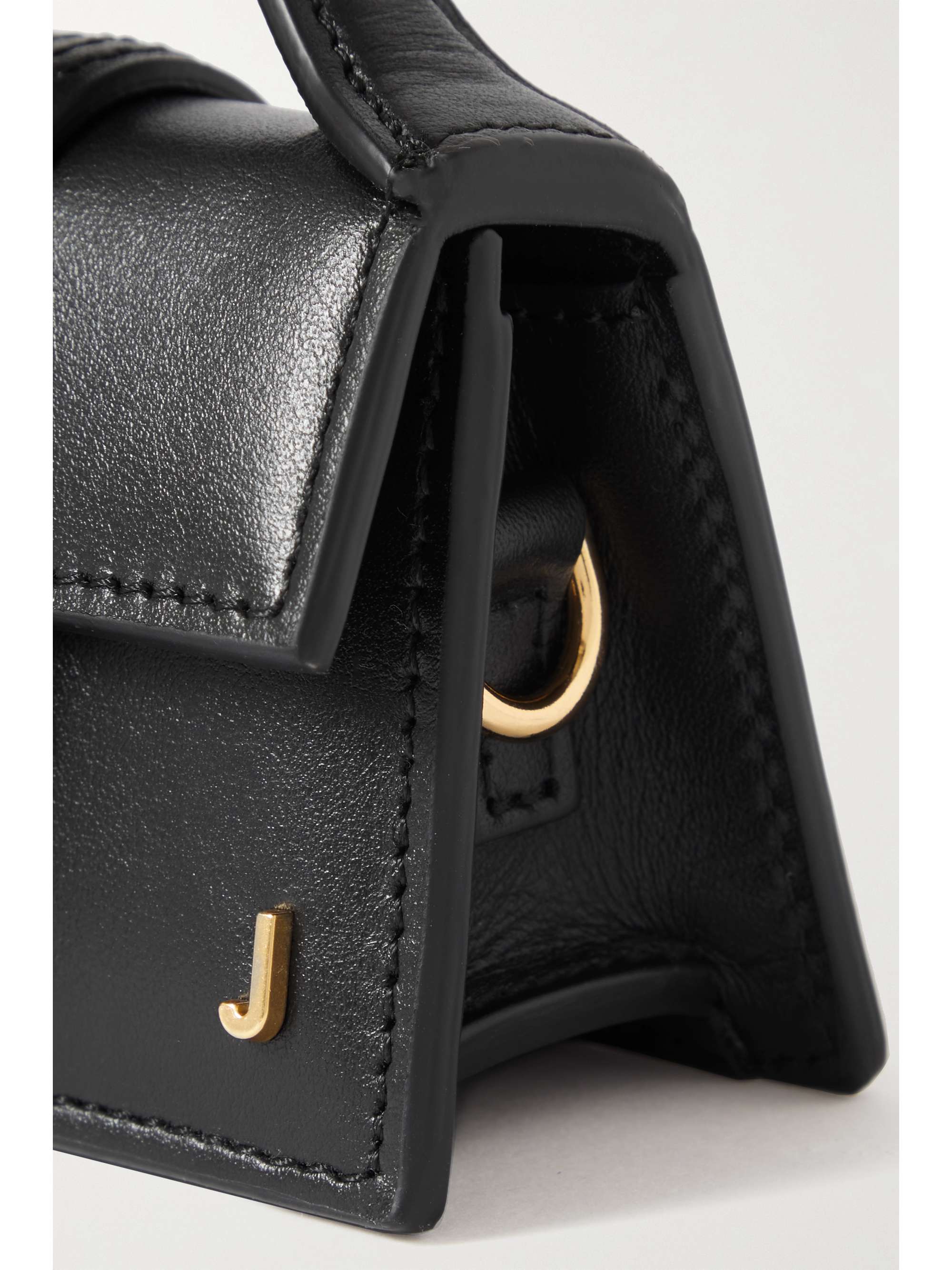 JACQUEMUS Le Petit Bambino leather tote