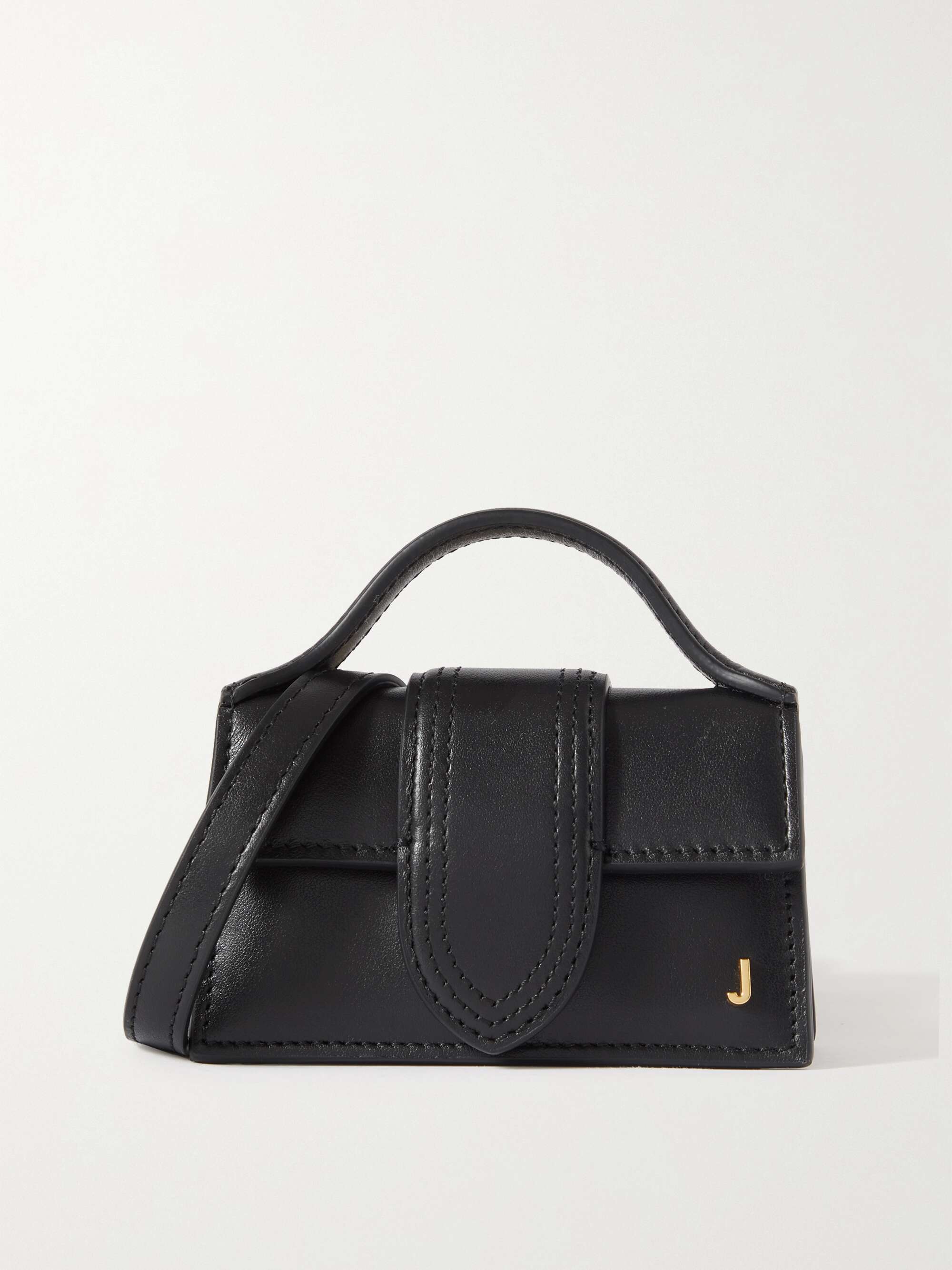 JACQUEMUS Le Petit Bambino leather tote | NET-A-PORTER