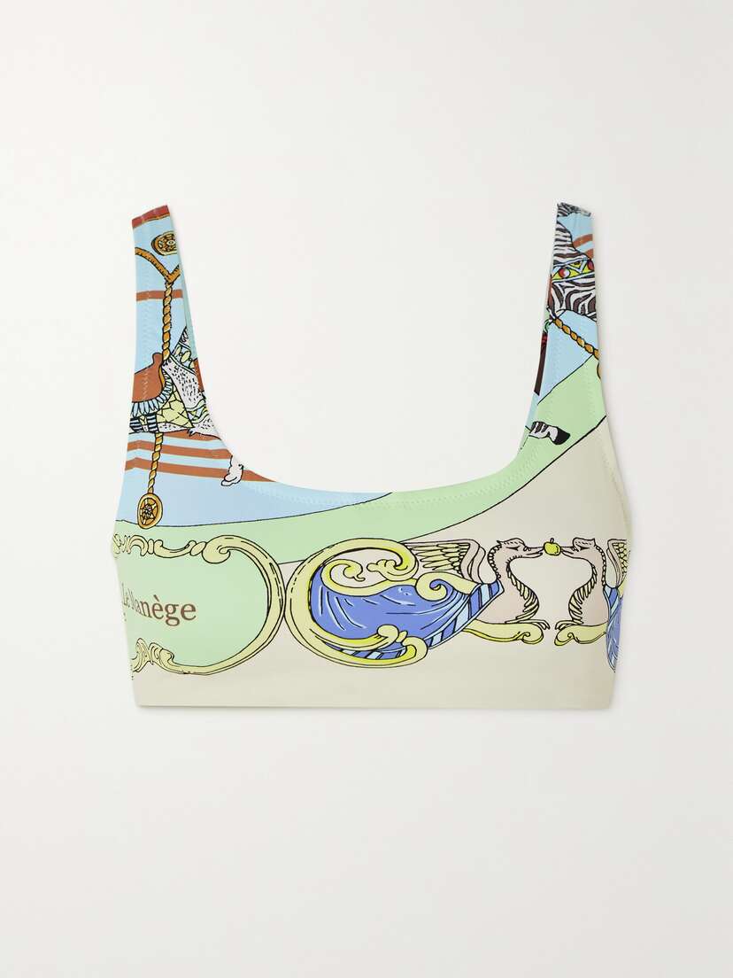 Tory Sport Printed Sports Bra