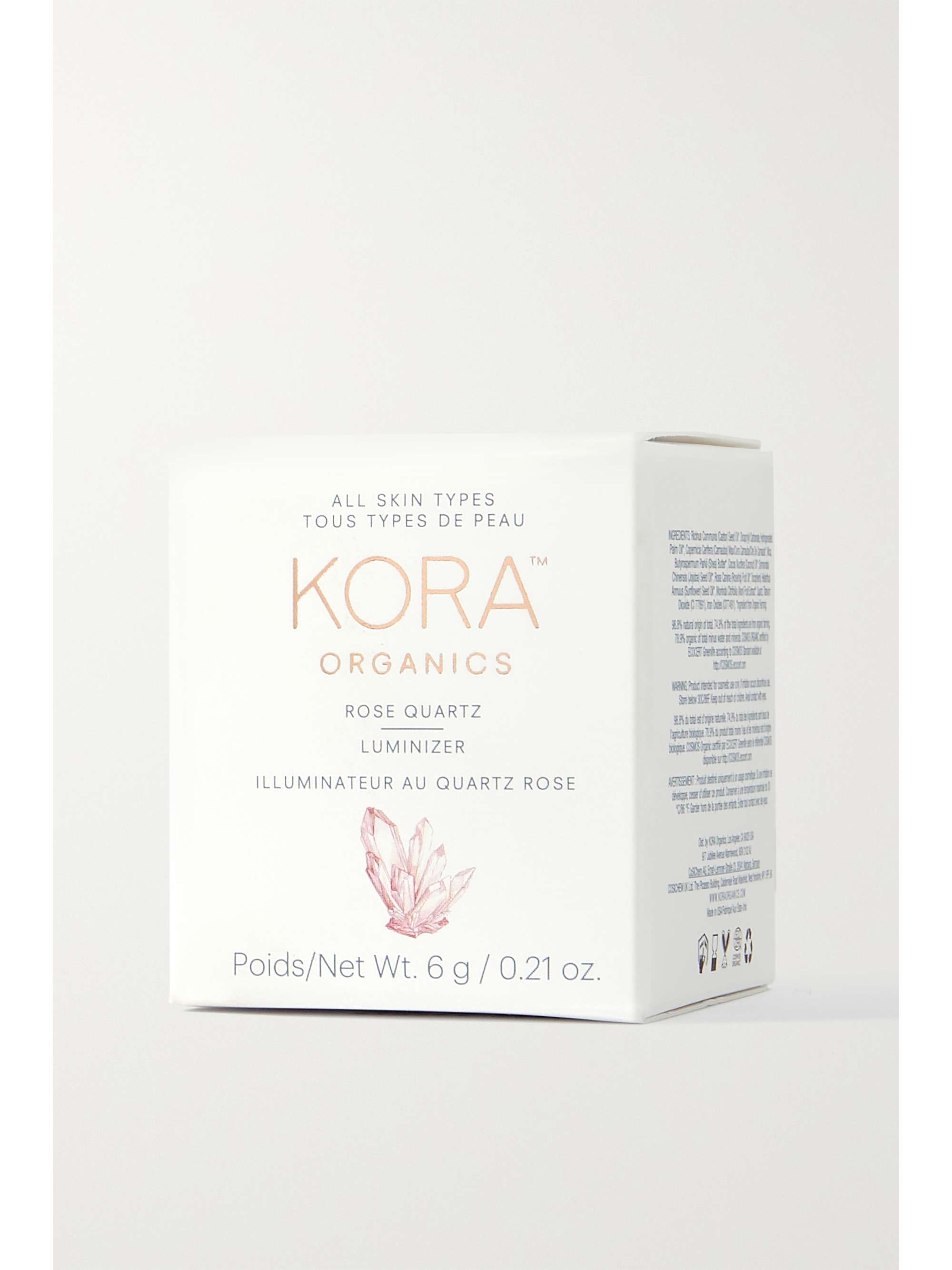 KORA ORGANICS Rose Quartz Luminizer, 6g