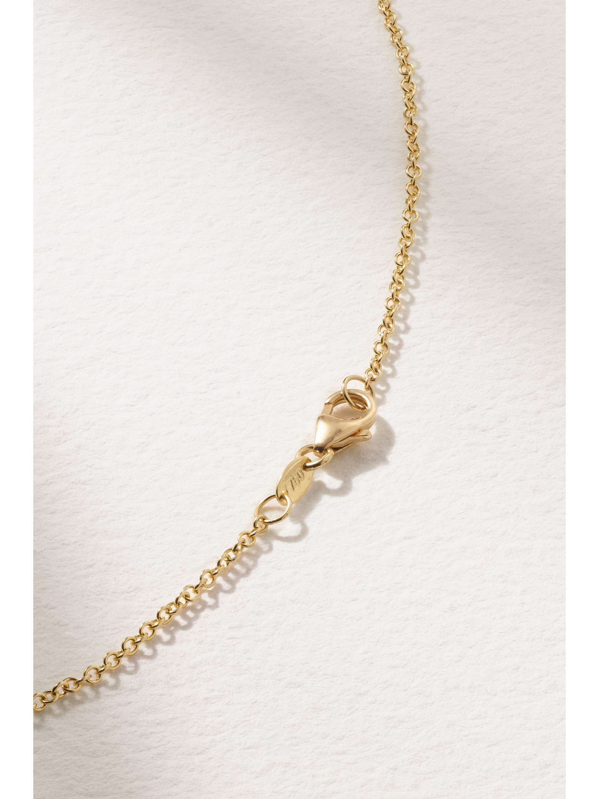 ILEANA MAKRI Kette aus 18 Karat Gold mit Diamanten