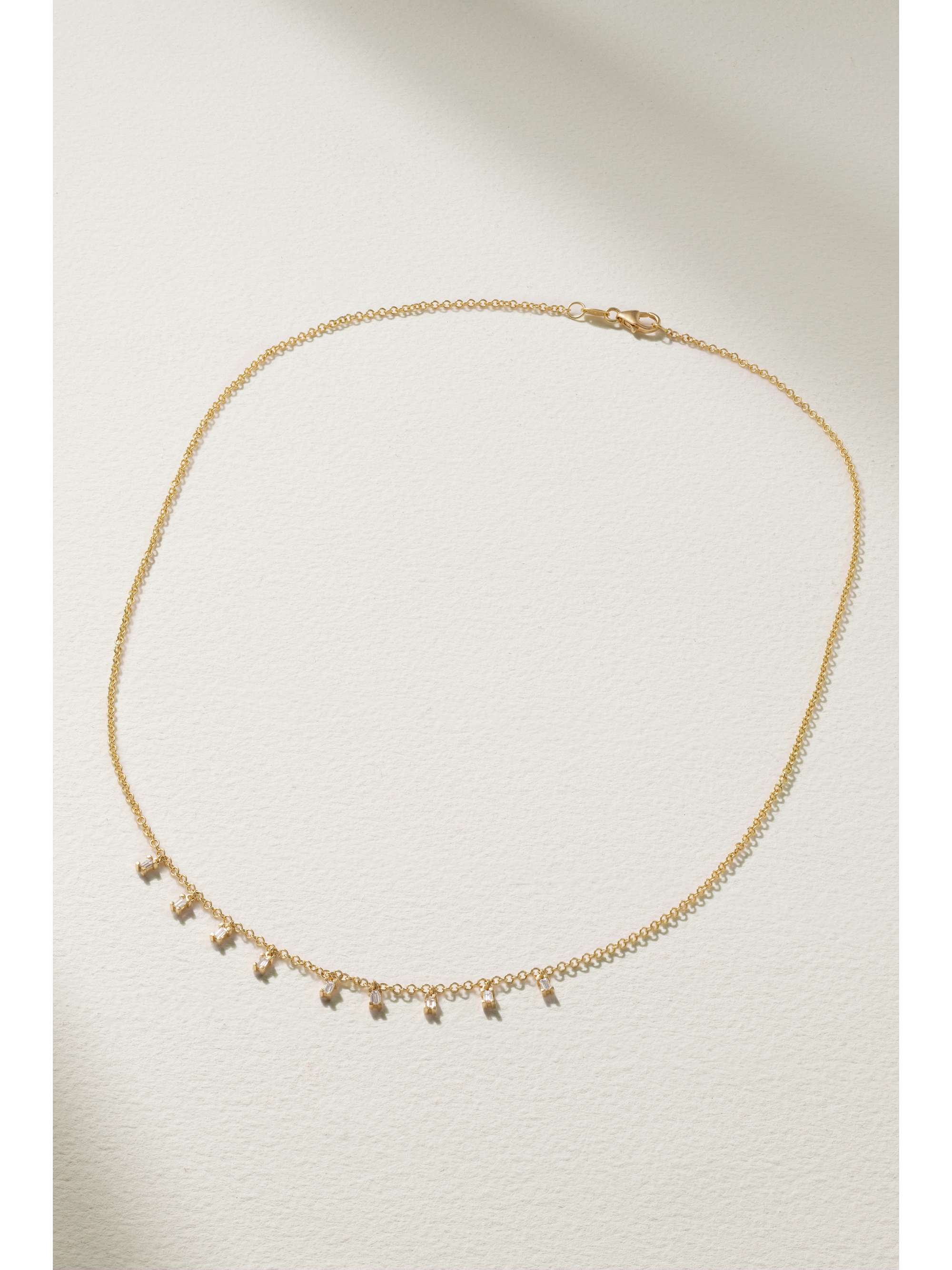 ILEANA MAKRI Kette aus 18 Karat Gold mit Diamanten