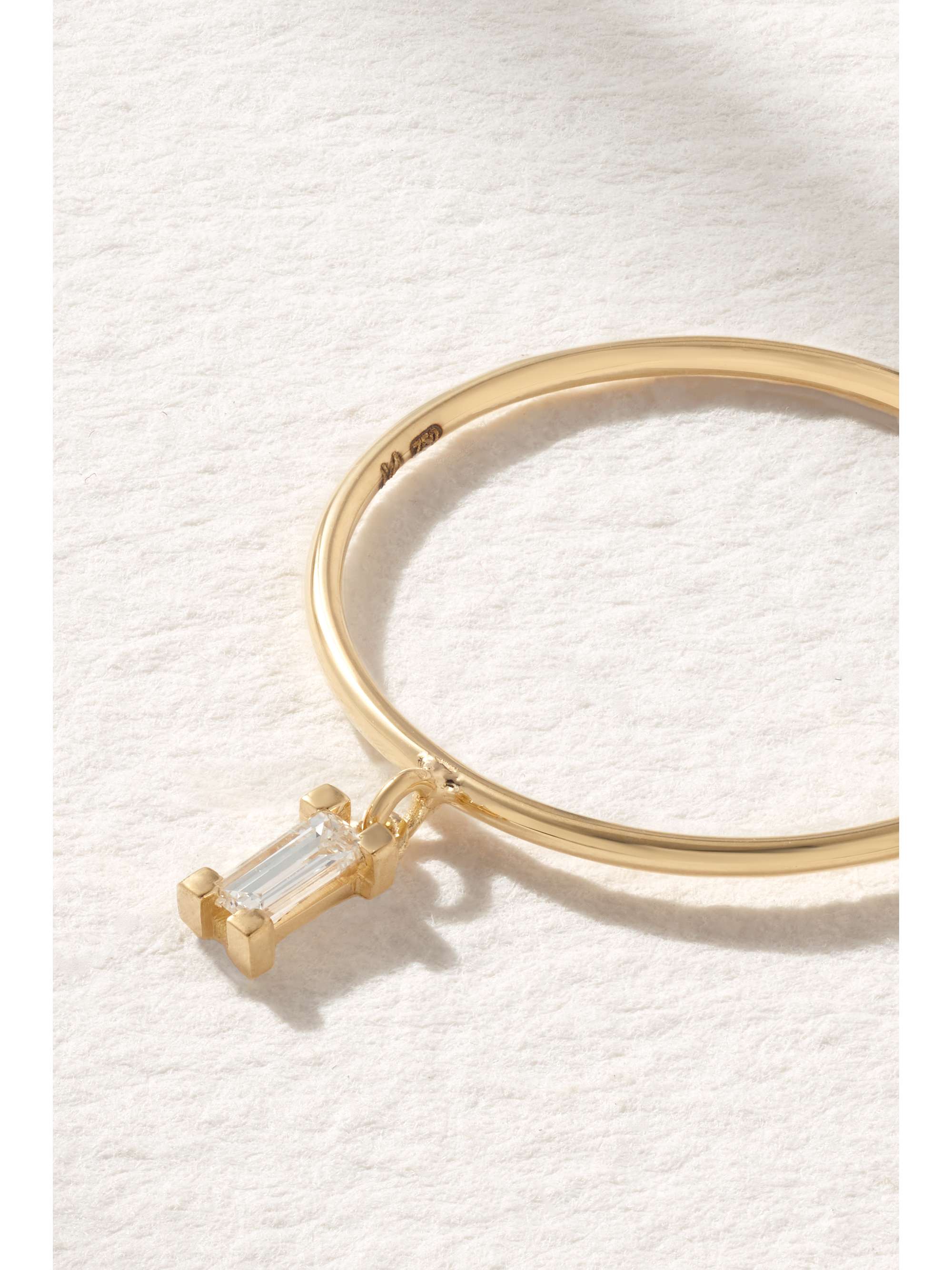 ILEANA MAKRI 18-karat gold diamond ring