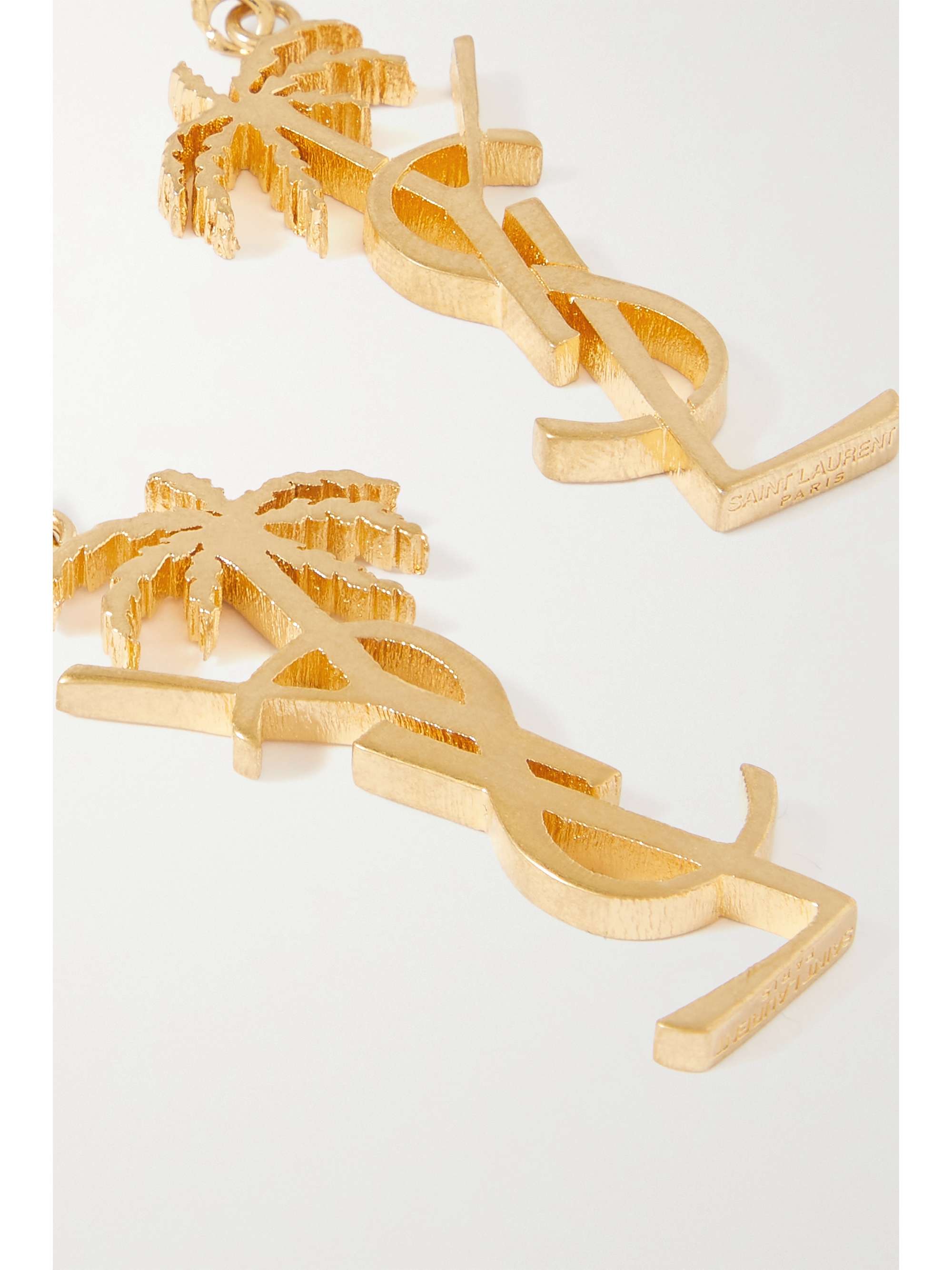 Ysl shop palm earrings