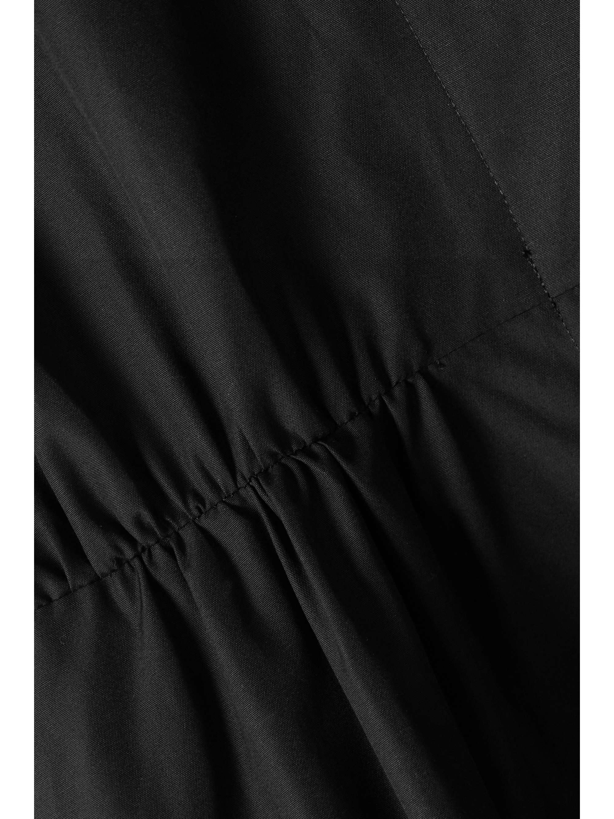 MAX MARA Saio belted cotton-poplin shirt dress