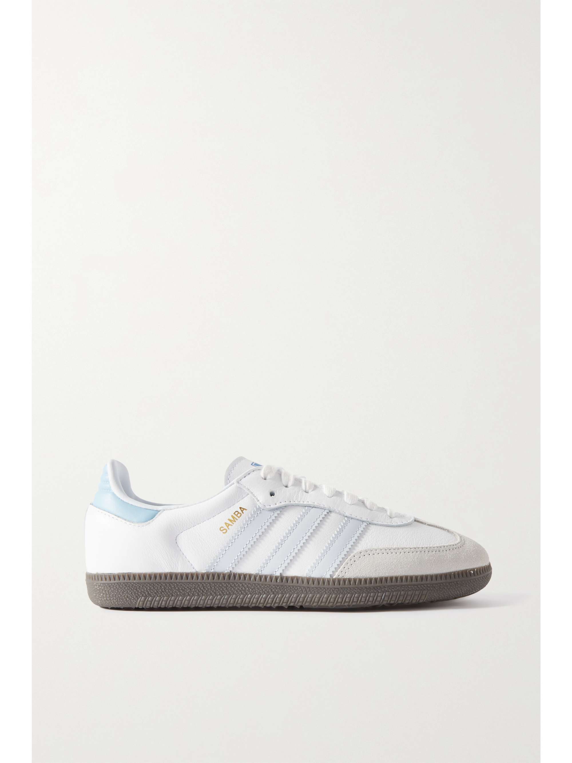 adidas Women's Samba Og Leather & Suede Lace Up Sneakers in White