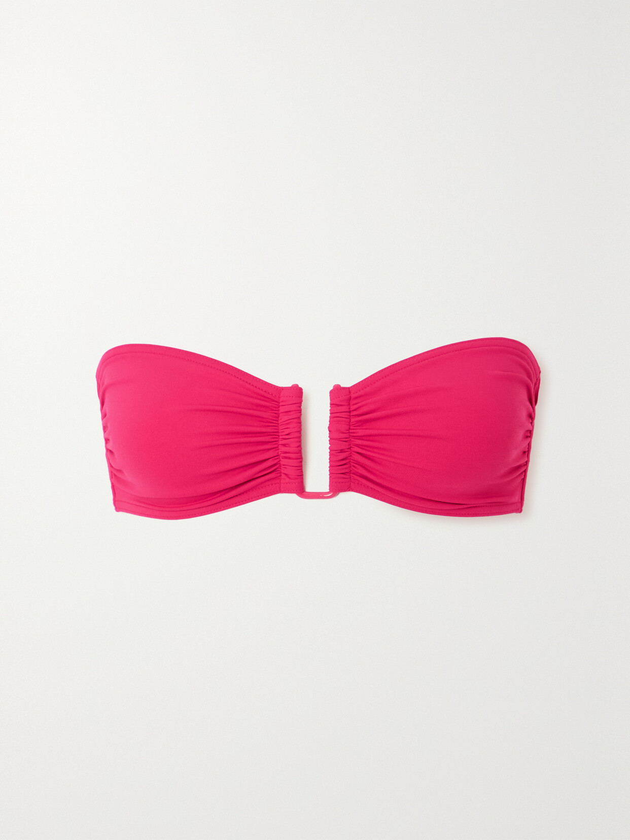 Eres Les Essentiels Show Bandeau Bikini Top In Grenadine