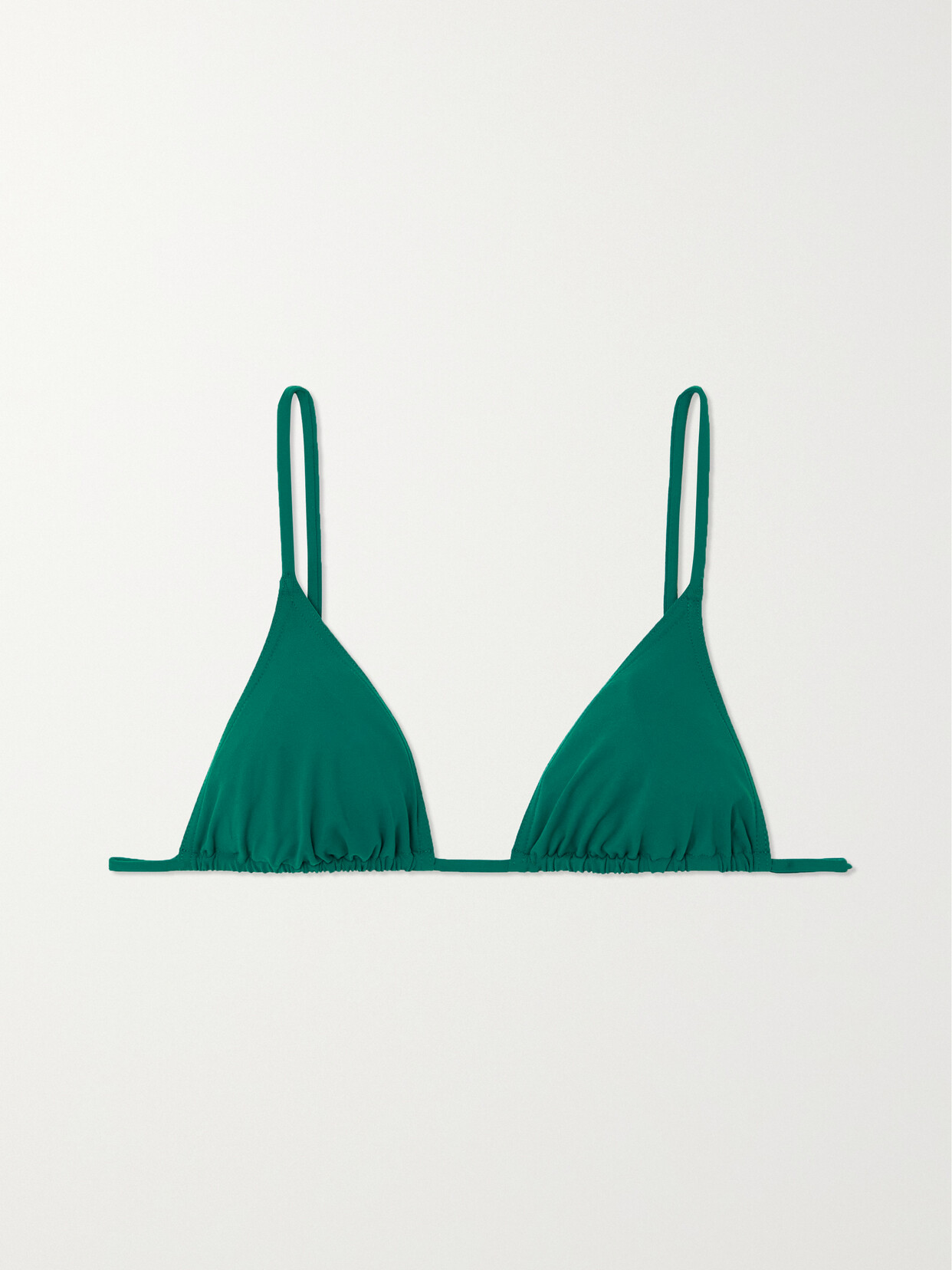 Eres Les Essentiels Mouna Triangle Bikini Top - Green