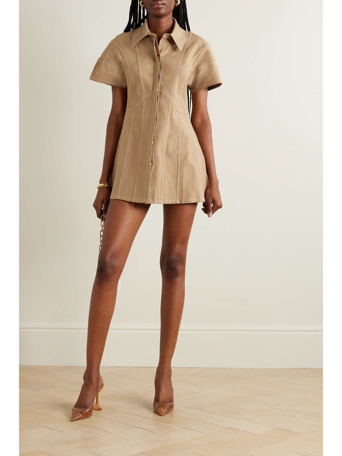 Brown Denim Dress Brown Denim Dress