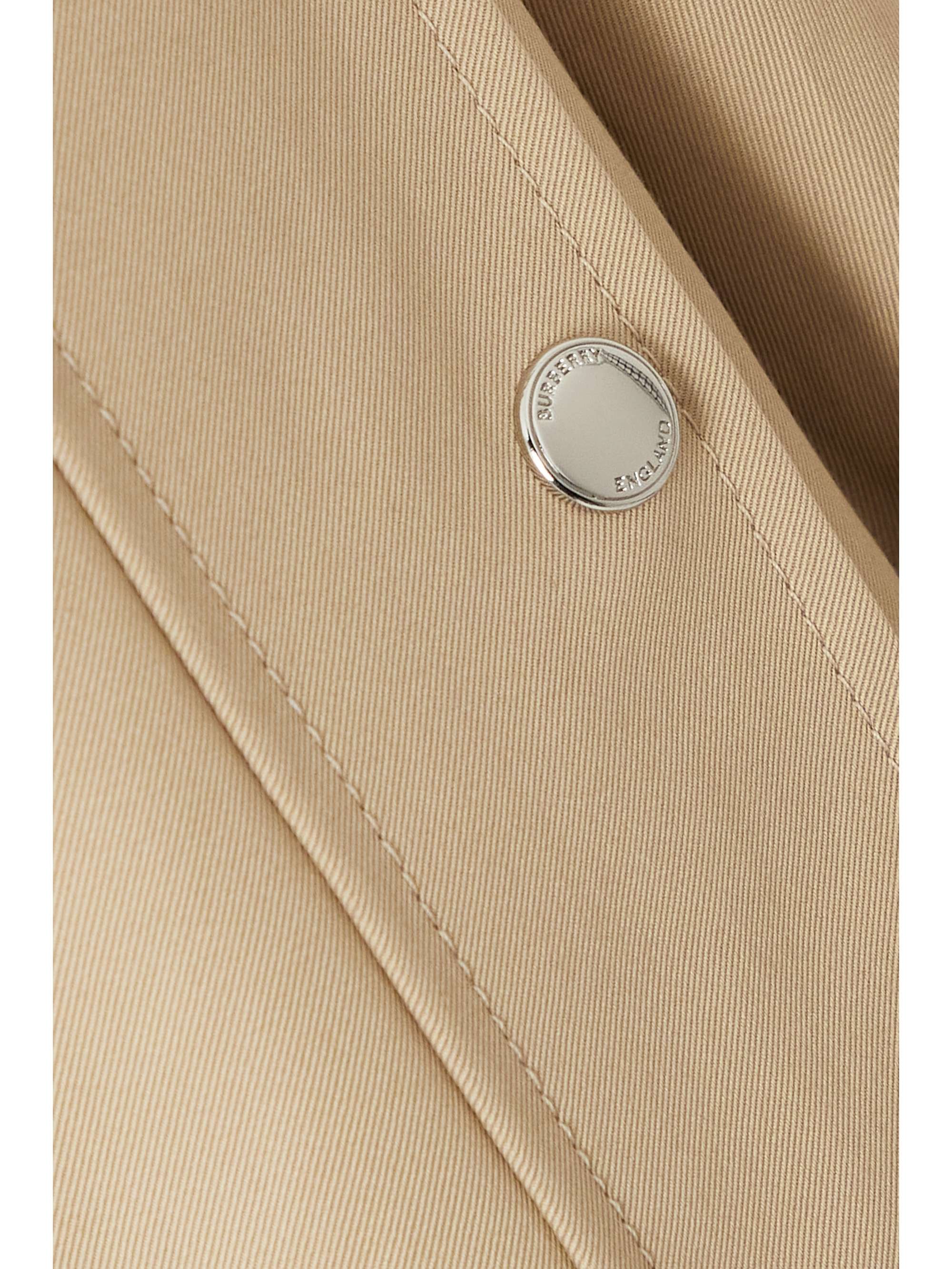BURBERRY Sandridge belted cotton-gabardine trench coat
