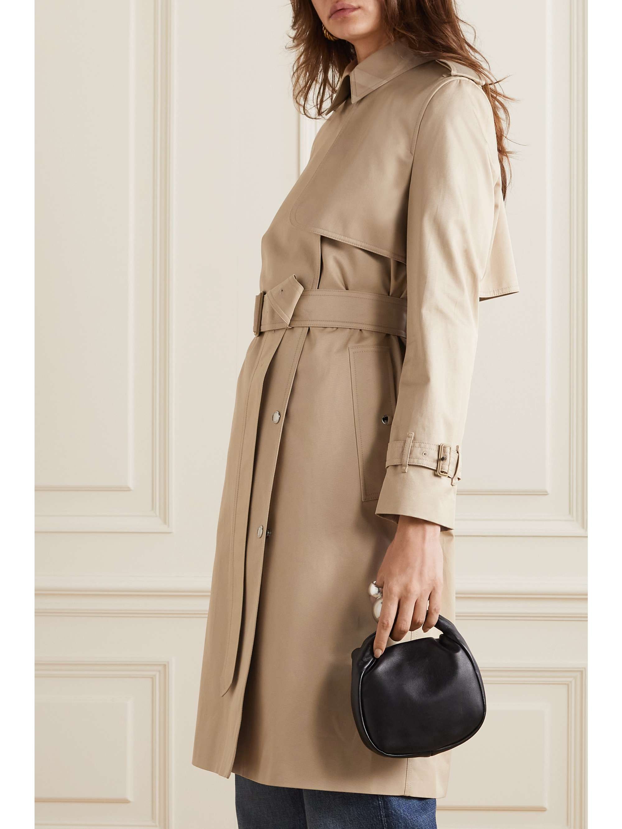 BURBERRY - Haxted Cotton Trench Coat