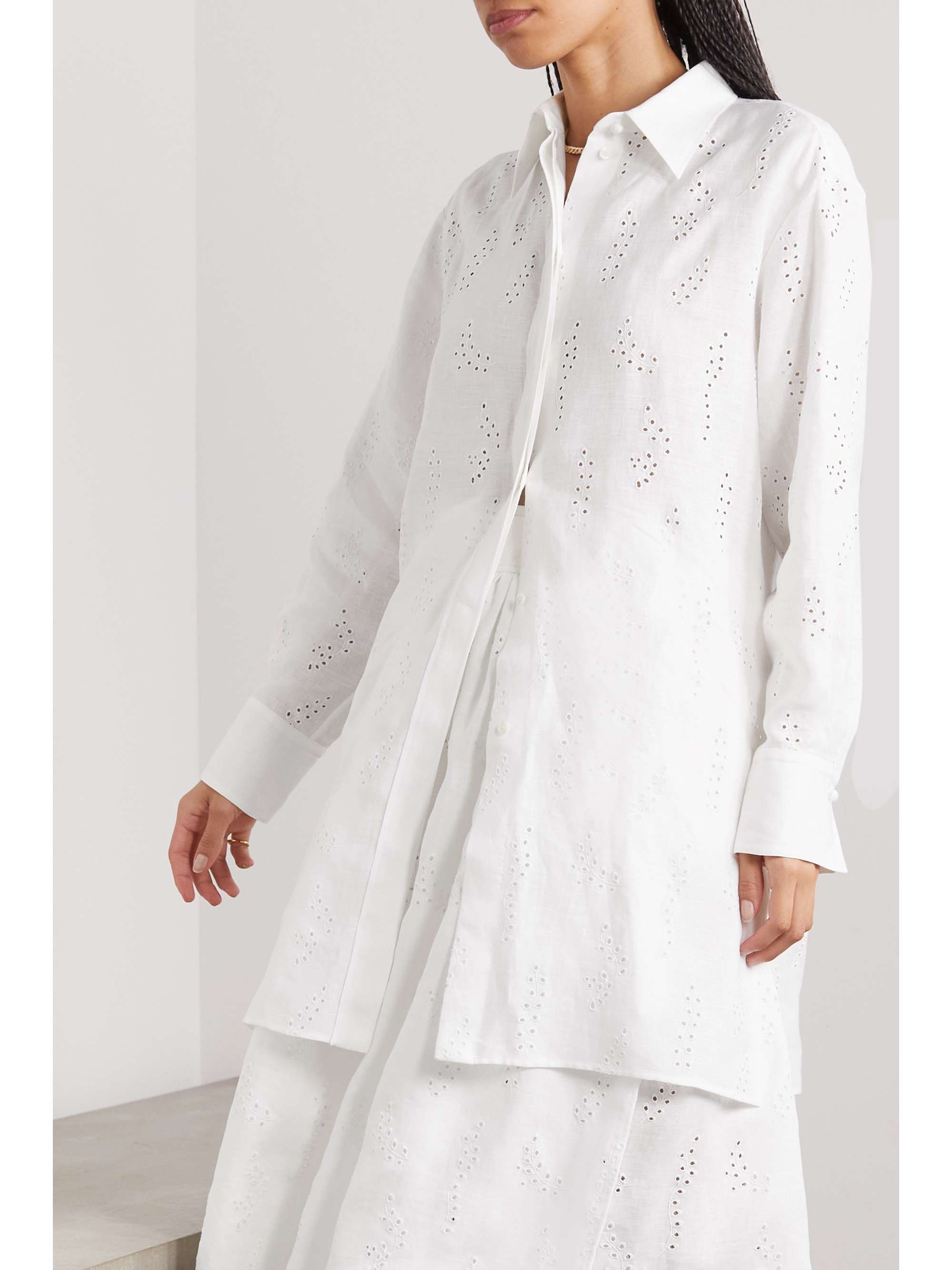 see by chloe broderie anglaise shirt dress item