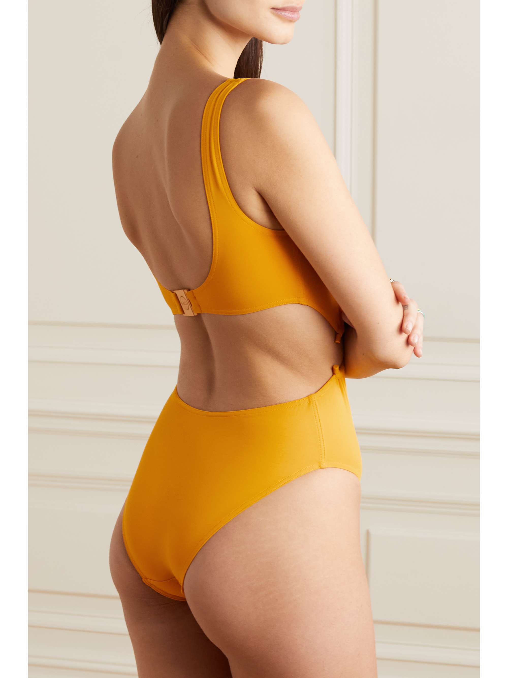 CHLOÉ + Eres cutout embellished swimsuit