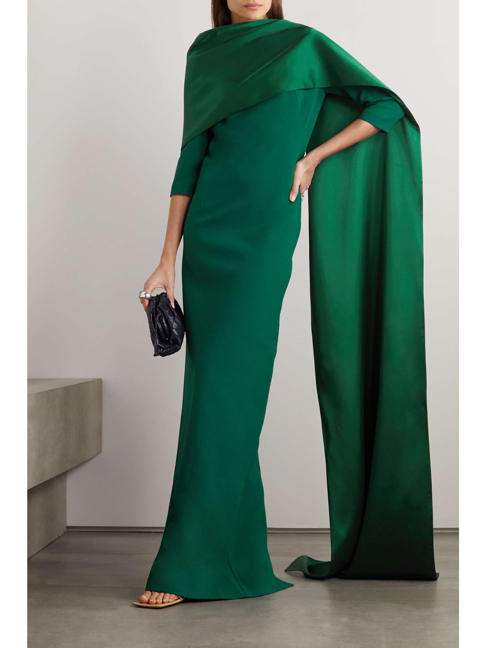 Safiyaa cape cheap dress