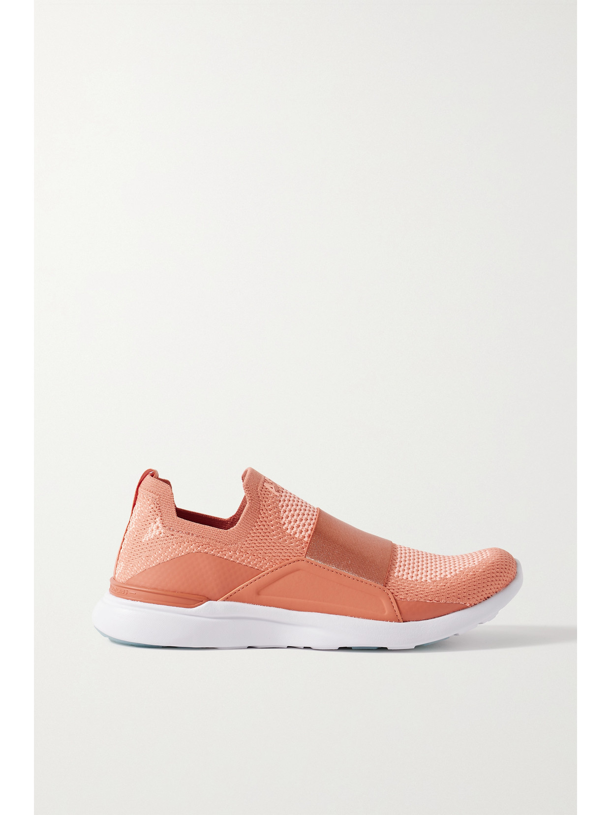 APL Athletic Propulsion Labs Techloom Bliss Mesh And Stretch Slip-on Sneakers - Orange