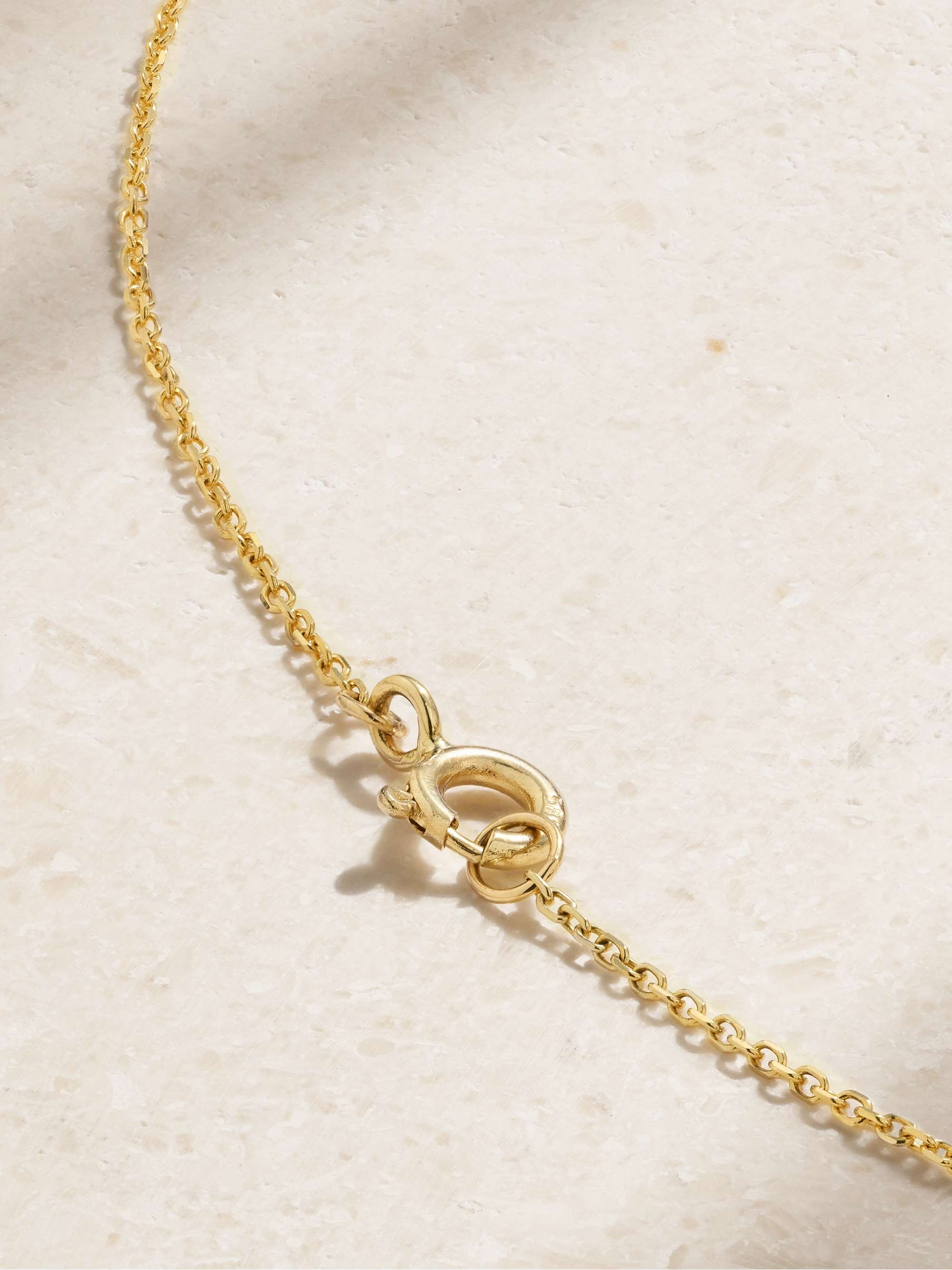 JIA JIA Birthstone 14-karat gold multi-stone necklace