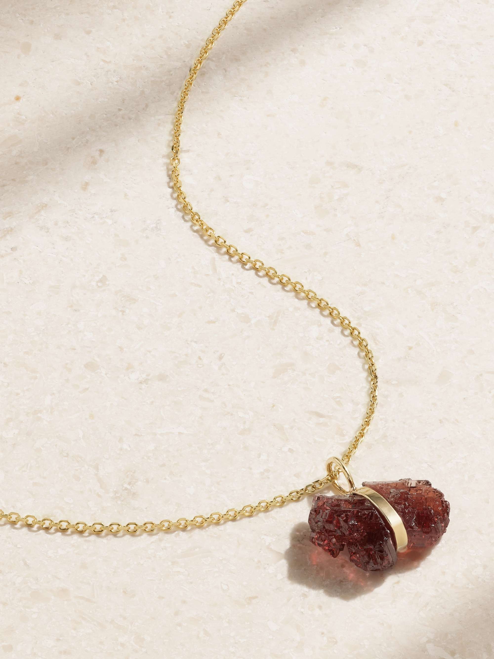 JIA JIA Birthstone 14-karat gold multi-stone necklace