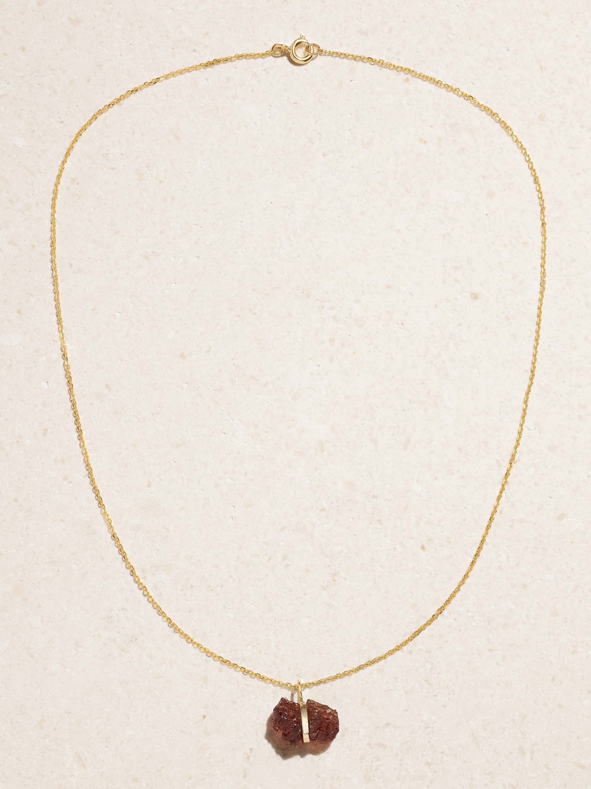 JIA JIA Birthstone 14-karat gold multi-stone necklace