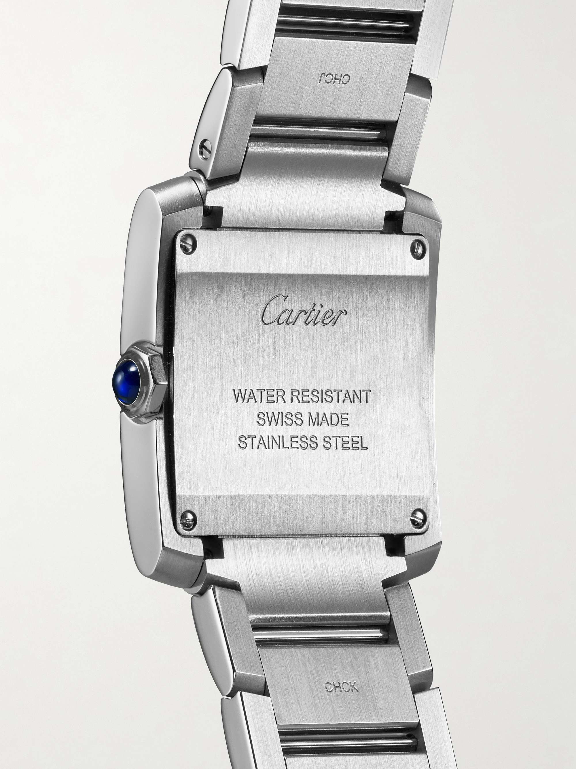 CARTIER Tank Française Automatic 30mm medium stainless steel watch