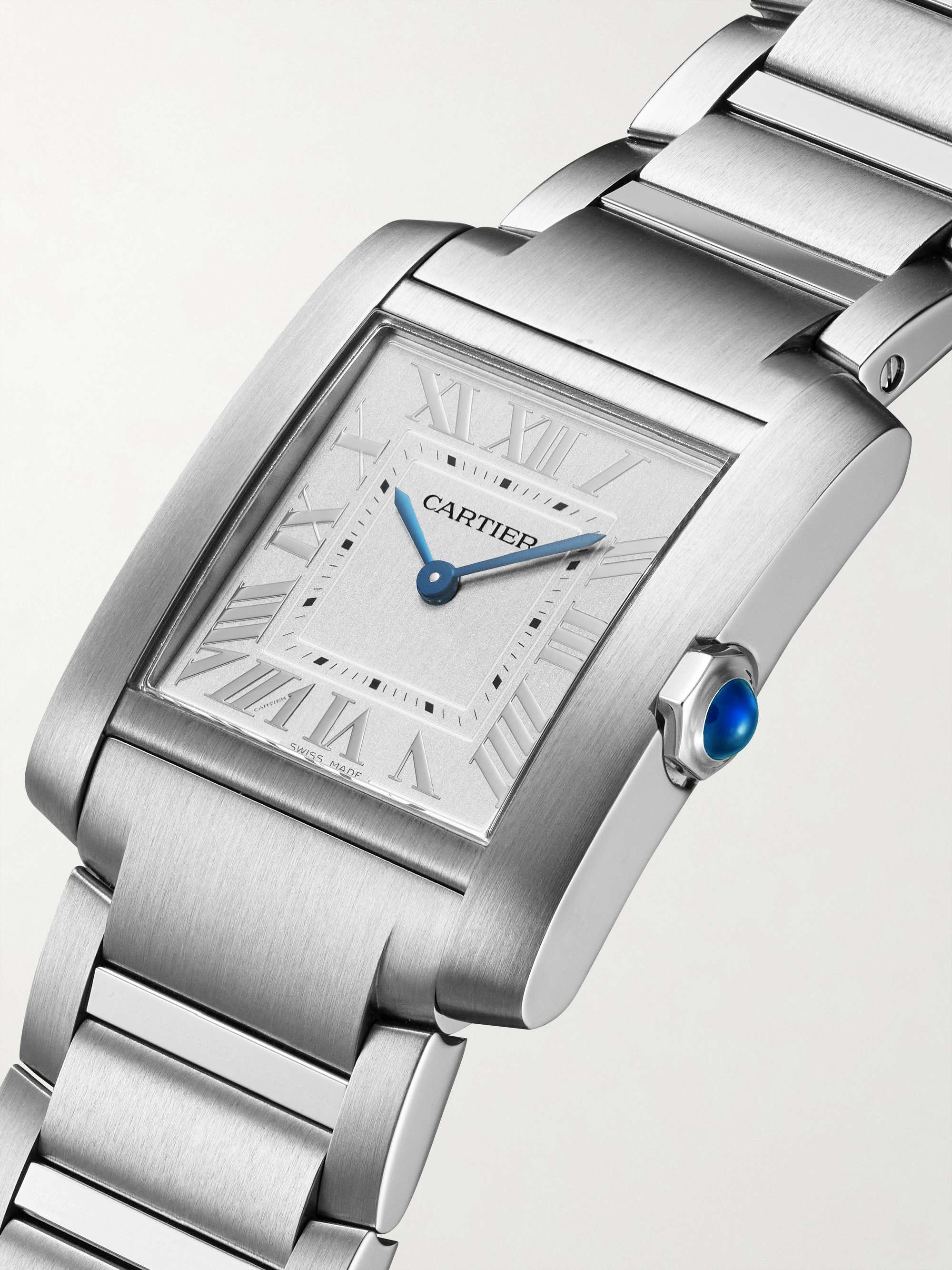CARTIER Tank Française Automatic 30mm medium stainless steel watch
