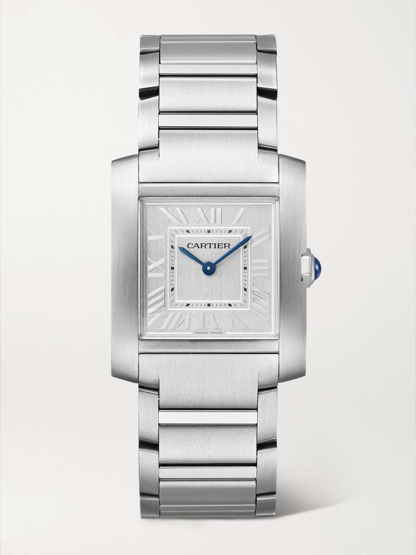 Cartier Tank Française 32mm Medium Stainless Steel Watch