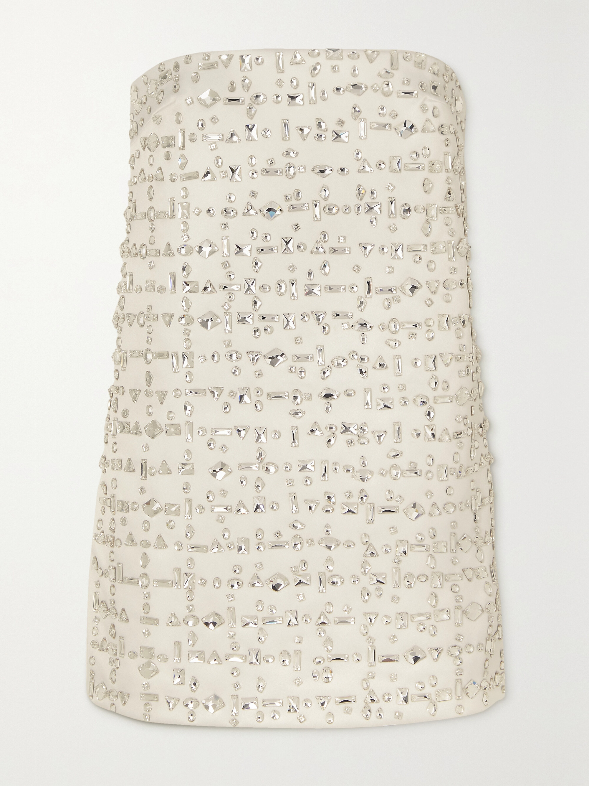 16Arlington Blaise strapless crystal-embellished satin mini dress thumbnail