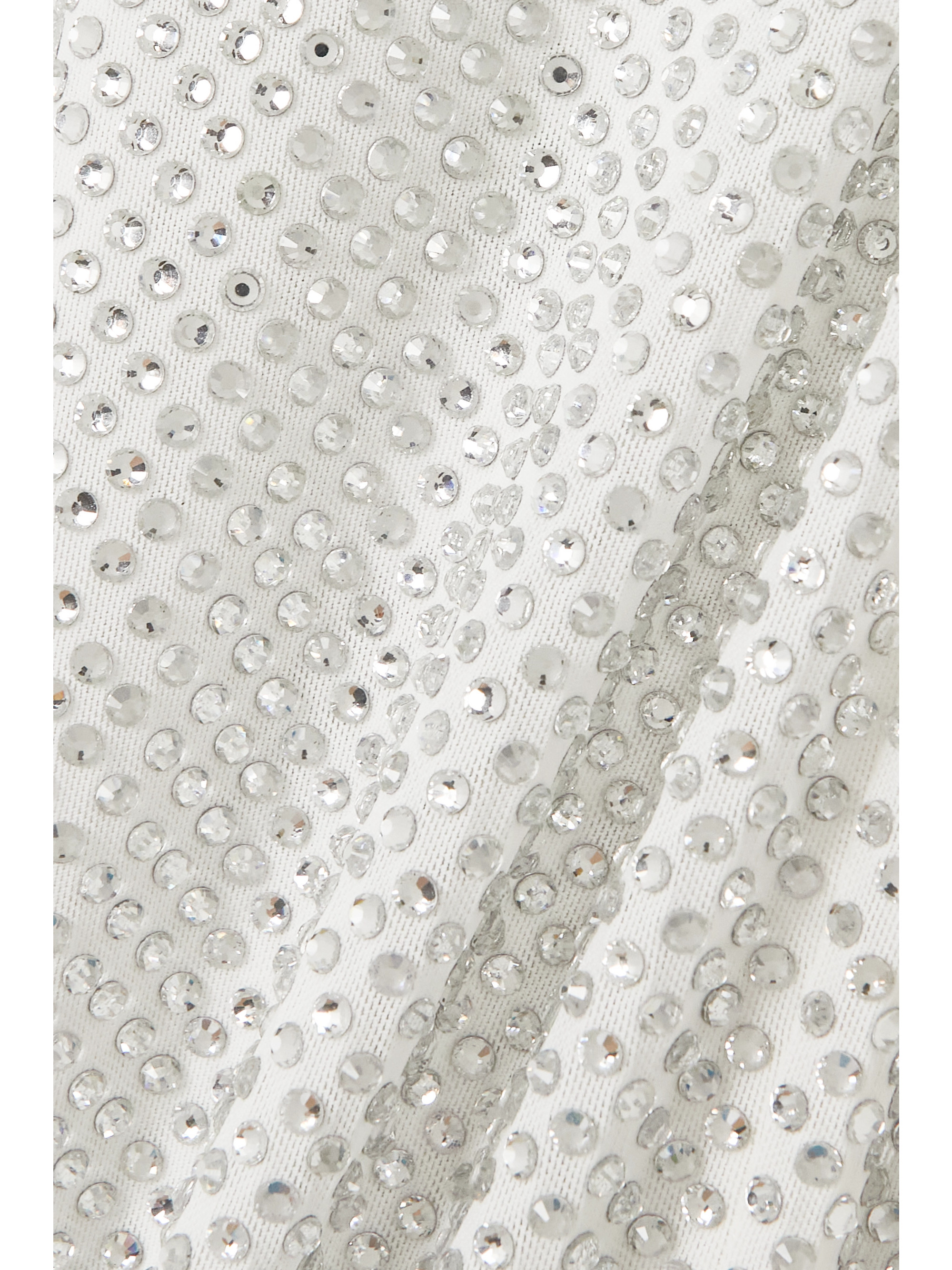 16Arlington Solaria crystal-embellished mesh maxi dress