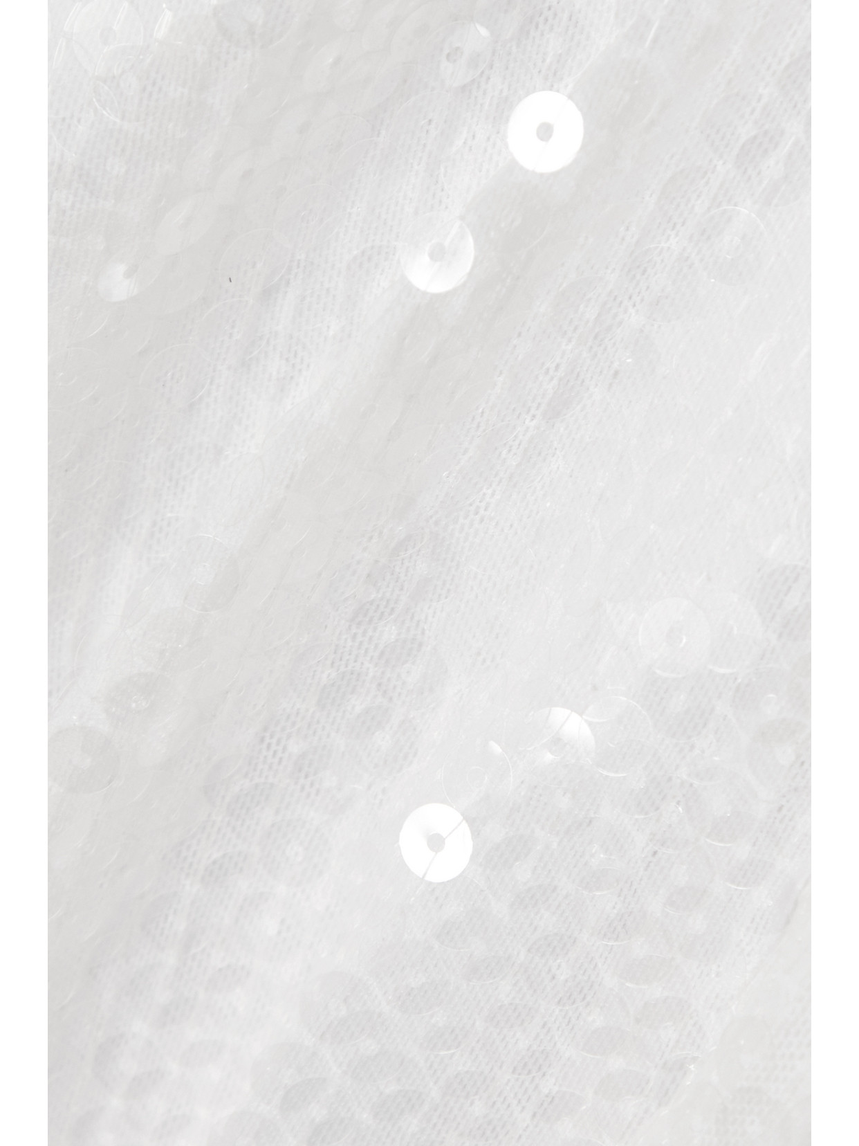 16arlington Koro Sequined Tulle Flared Pants In White