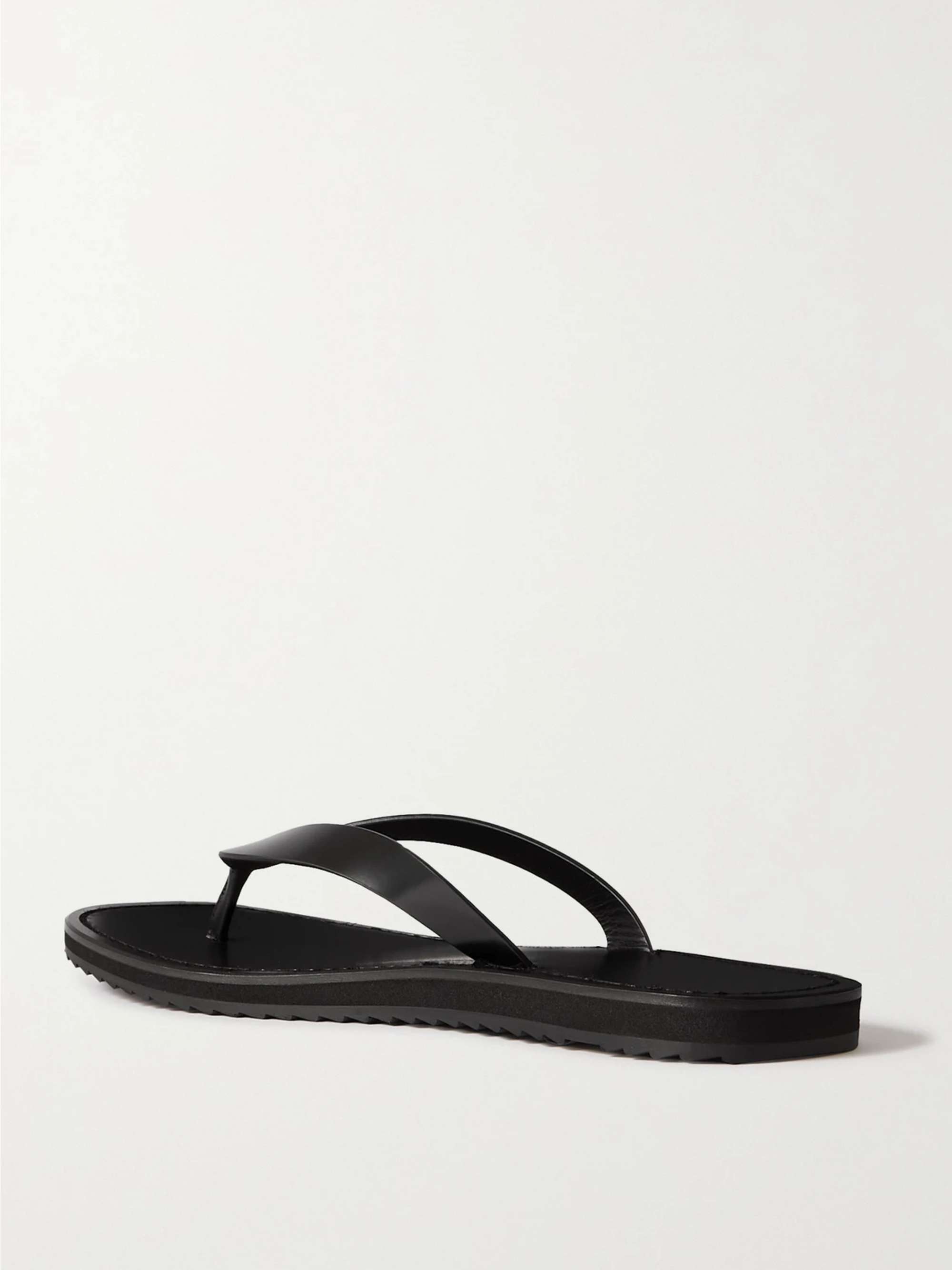 THE ROW City leather sandals