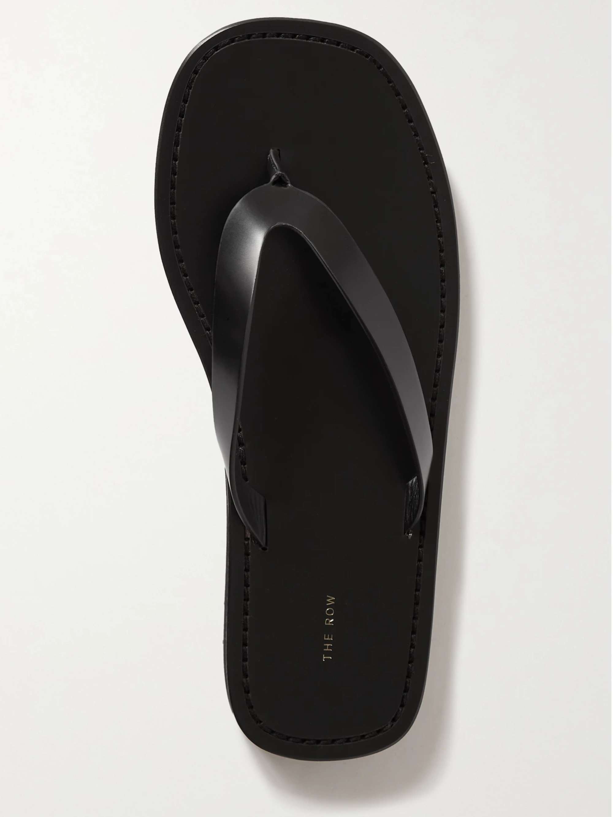 THE ROW City leather sandals