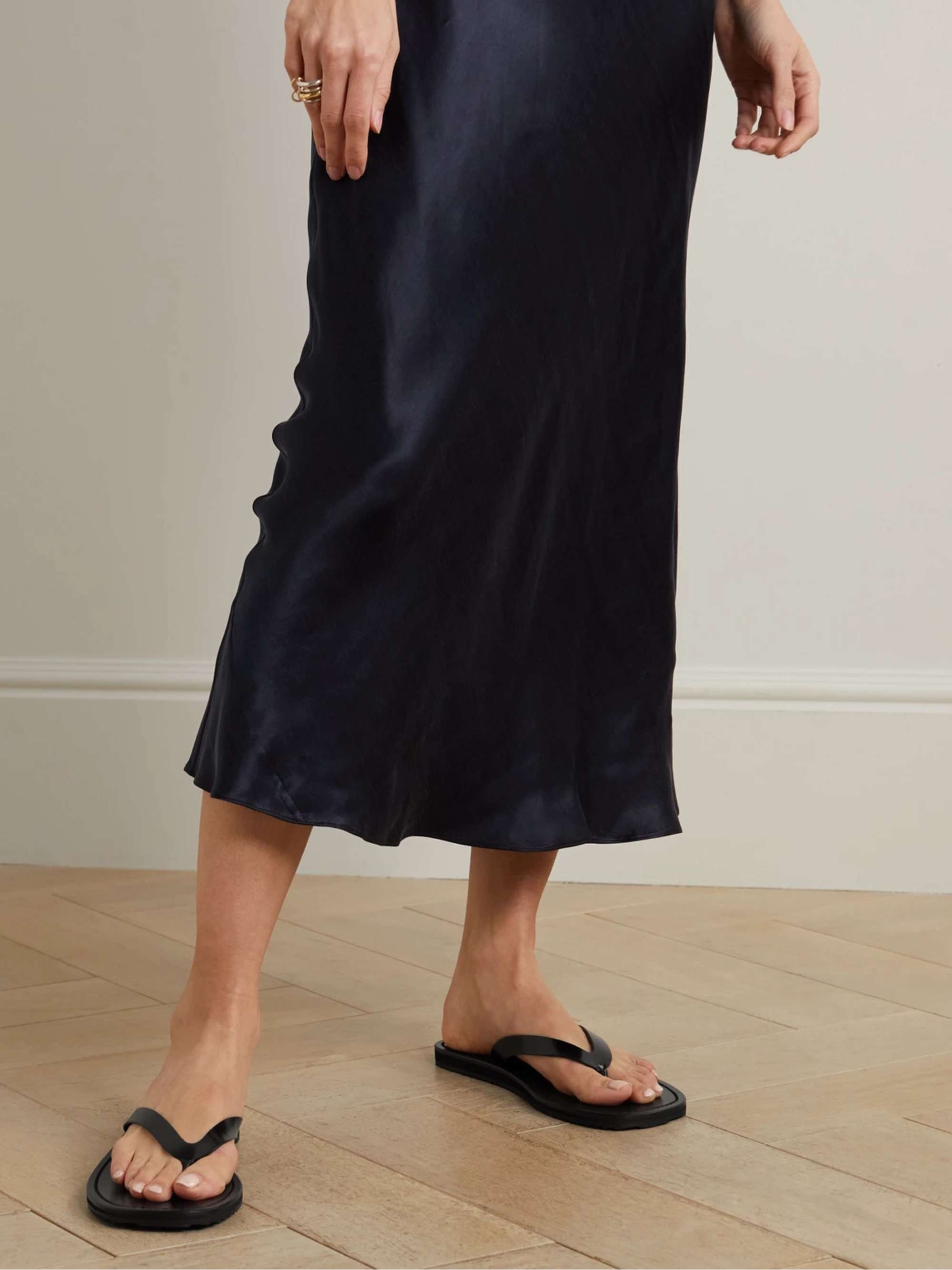 THE ROW City leather sandals