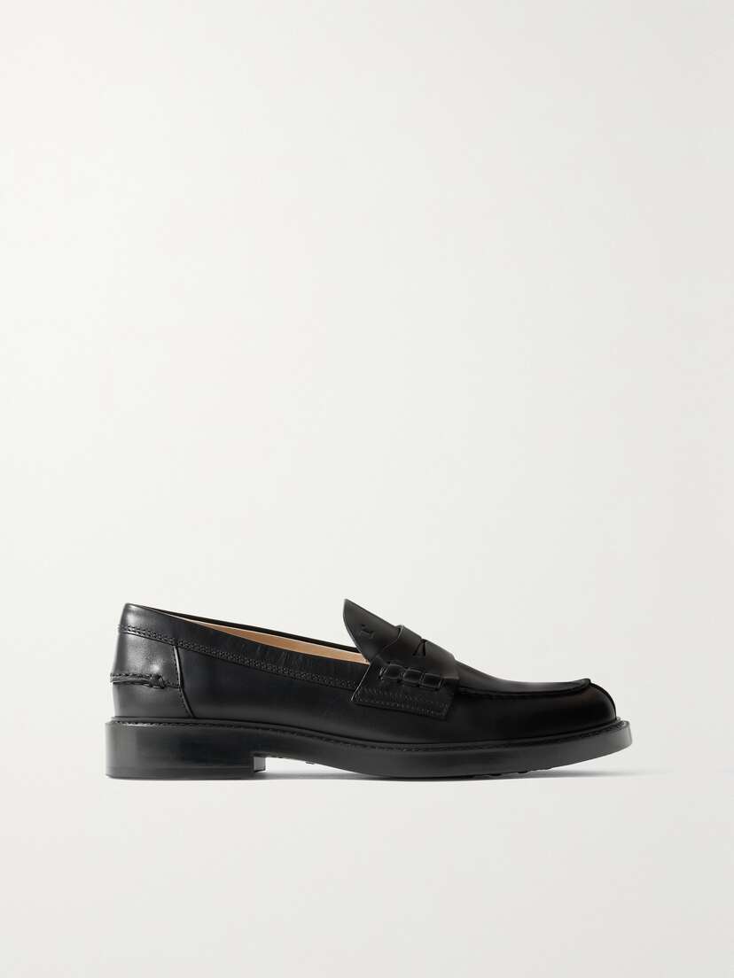 Tod's Gomma Basso 59c Leather Loafers