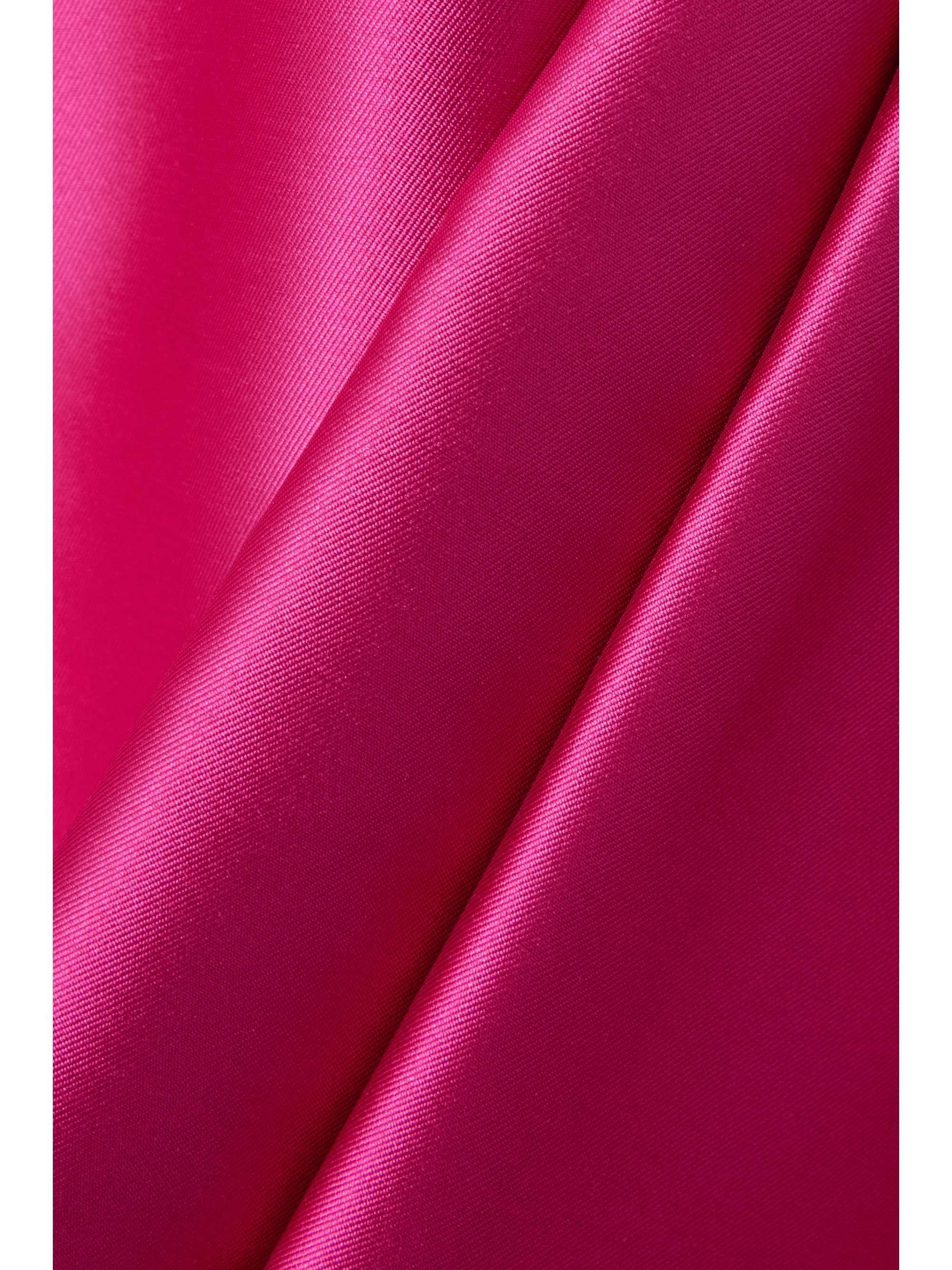 SOLACE LONDON Tiffany strapless pleated satin-twill gown