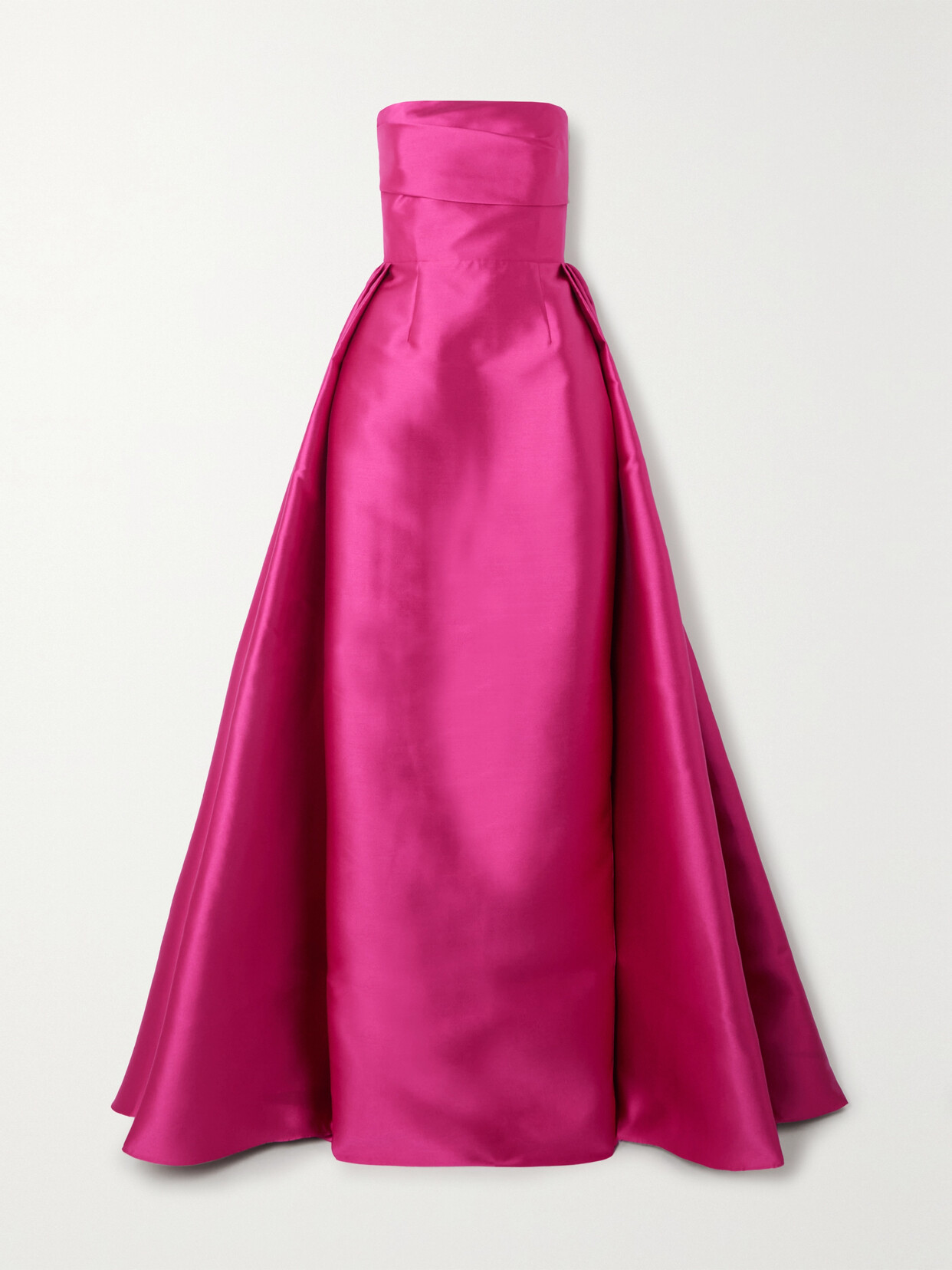 Solace London - Tiffany Strapless Faille Maxi Dress - Pink