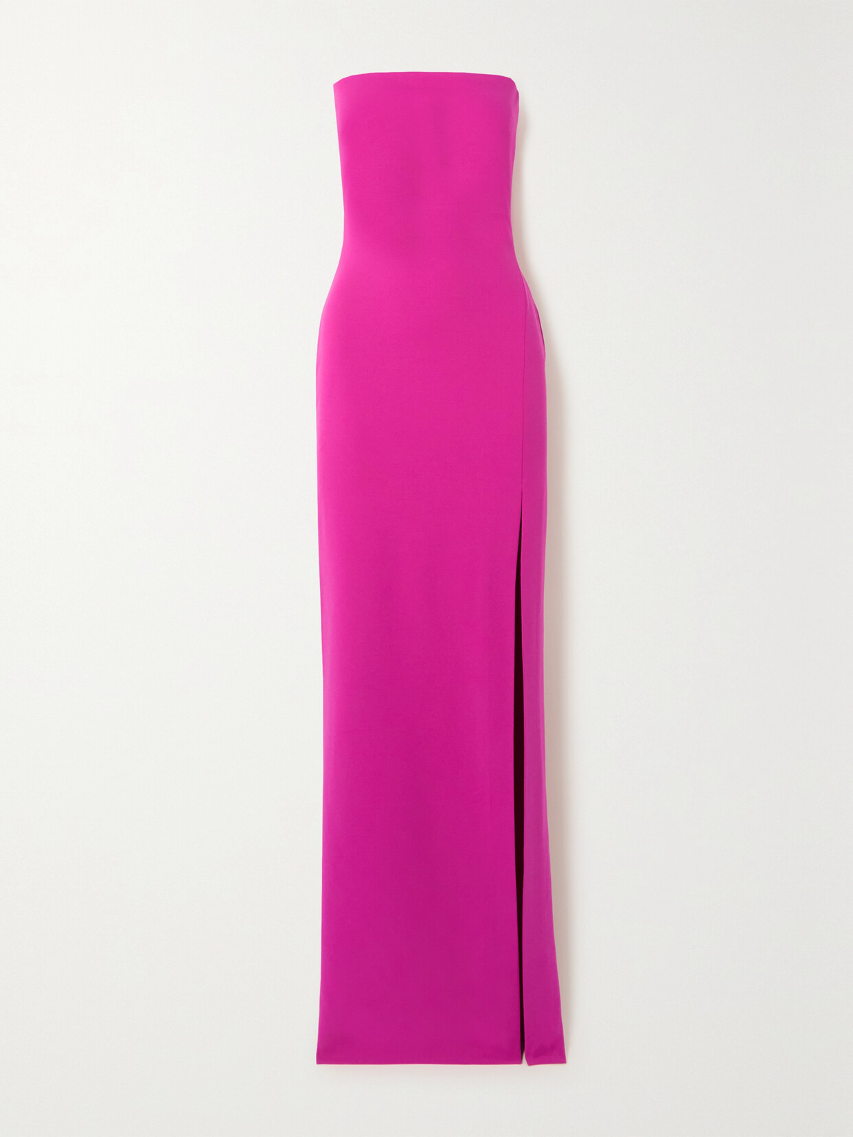 Solace London - Zora Strapless Stretch-crepe Maxi Dress - Pink