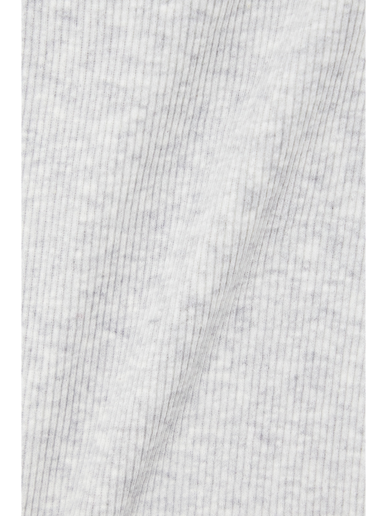 Skims Ribbed Stretch-cotton Tank Top In Gray