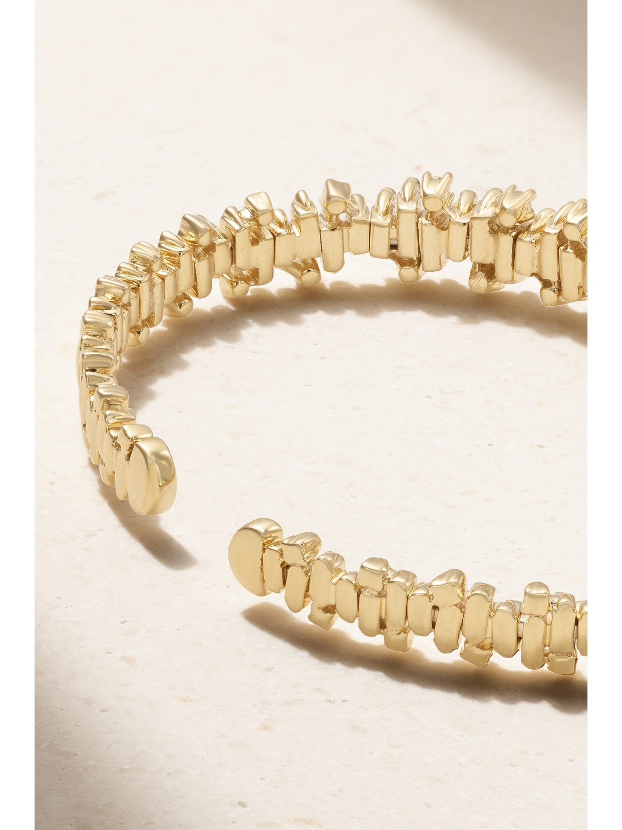 Suzanne Kalan Shimmer 18-karat Gold Diamond Bracelet In Gold