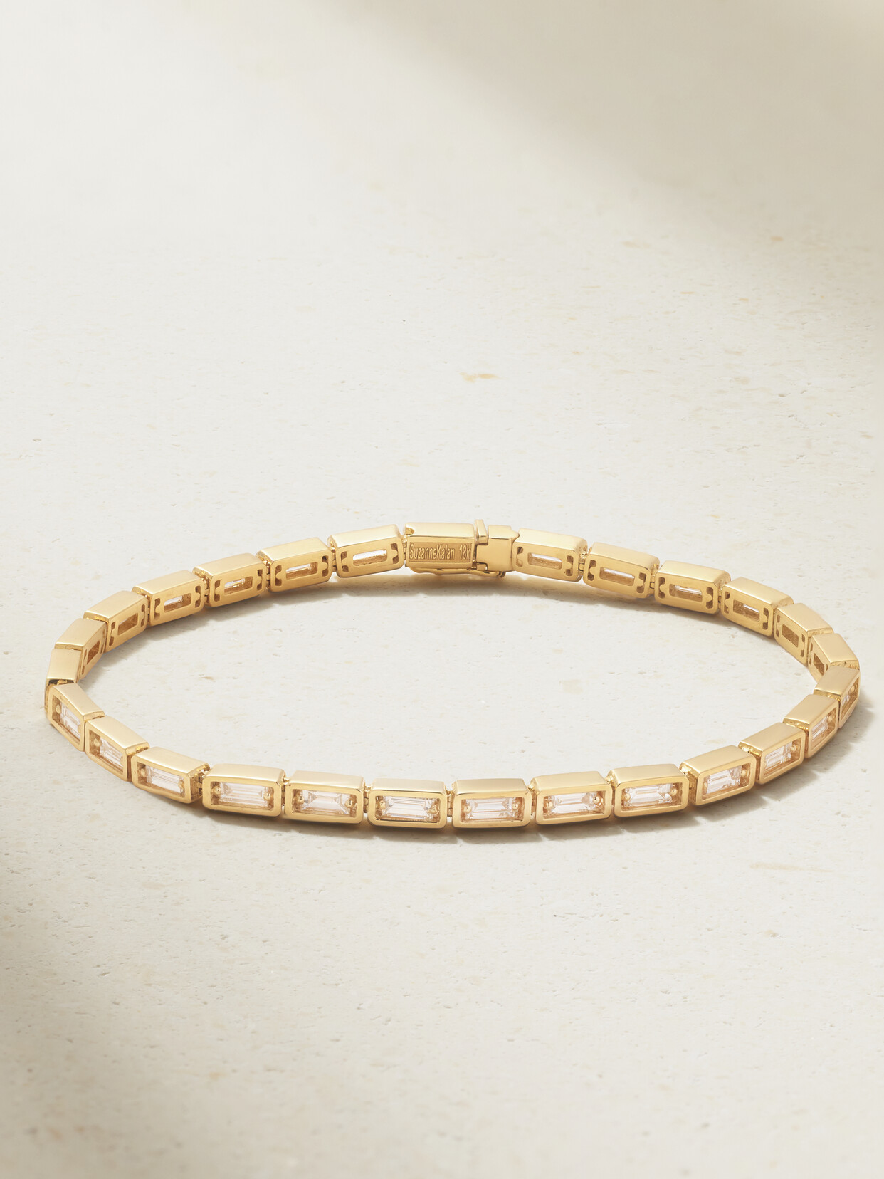 Suzanne Kalan 18-karat Gold Diamond Bracelet