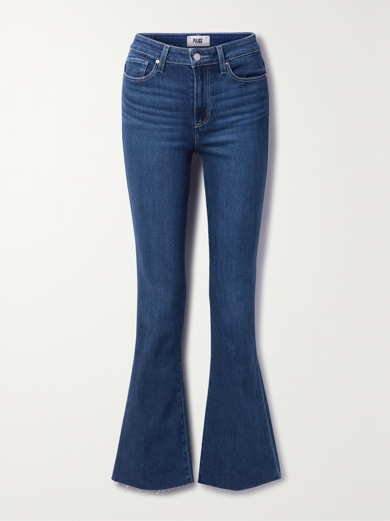 PAIGE LAUREL CANYON HIGH-RISE FLARED JEANS