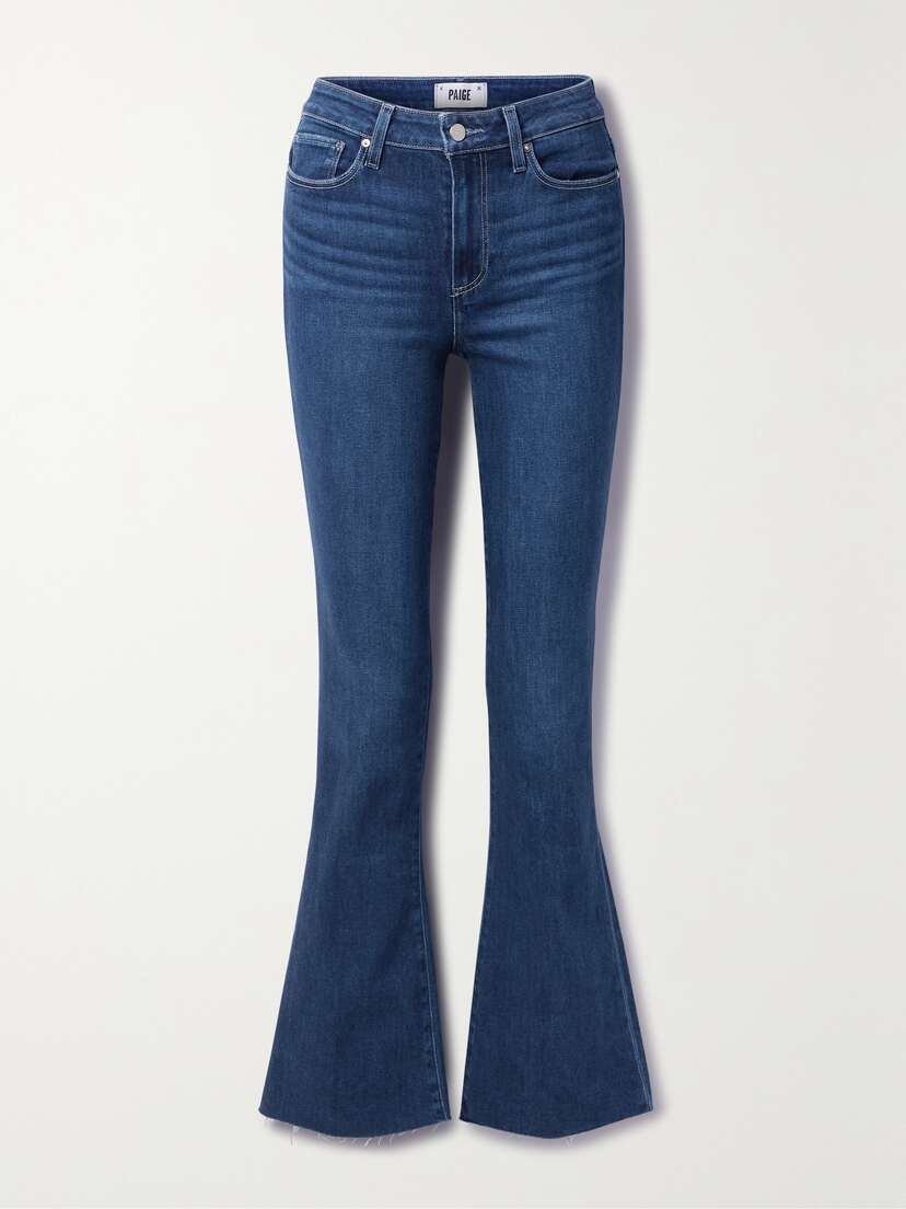 PAIGE Laurel Canyon High-rise Flared Jeans
