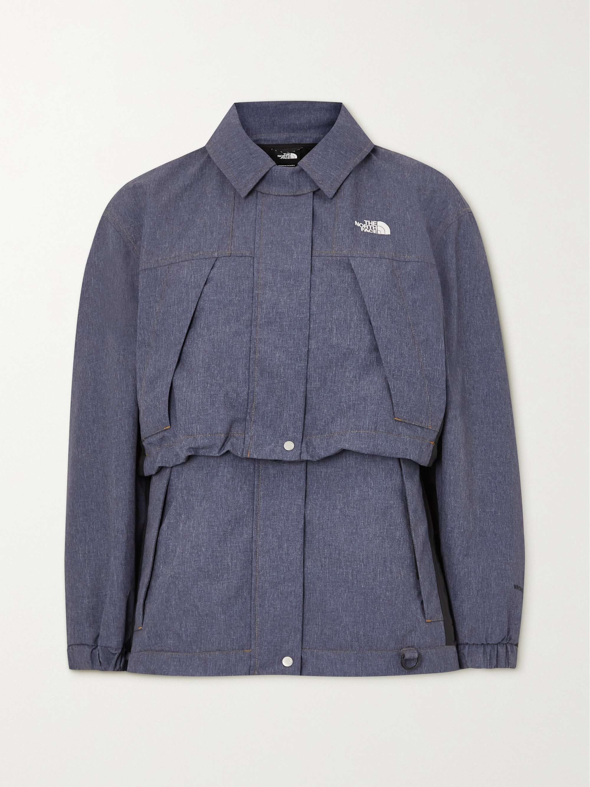 THE NORTH FACE Convertible layered chambray and shell jacket | NET