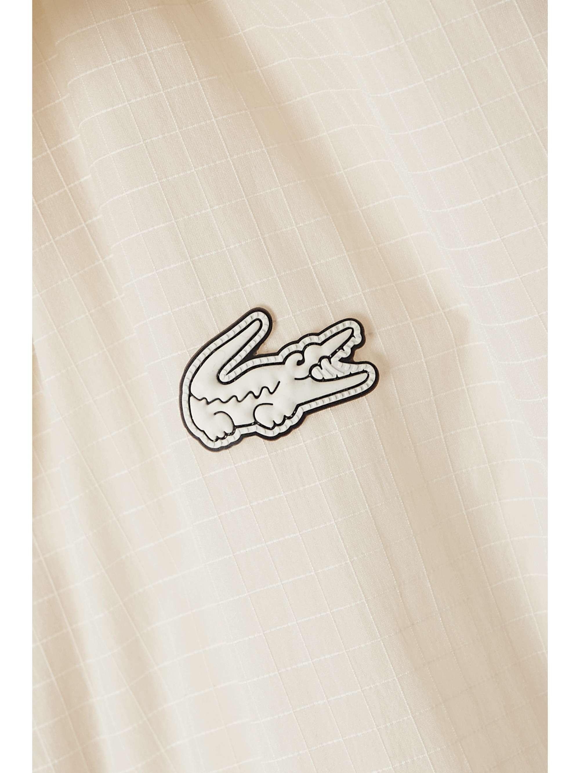 LACOSTE 多种穿法格子布外套