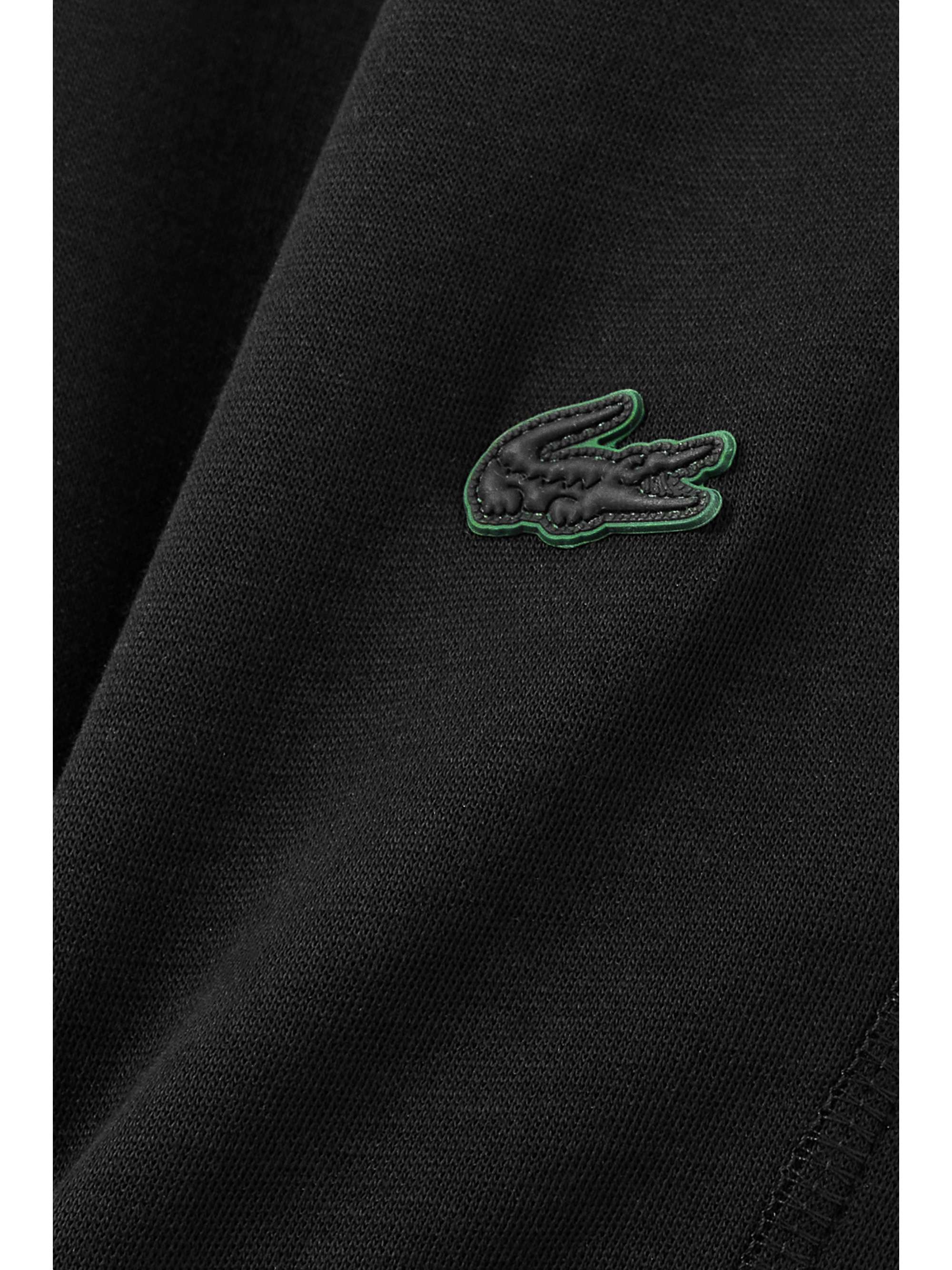 LACOSTE Cotton-blend jersey track pants