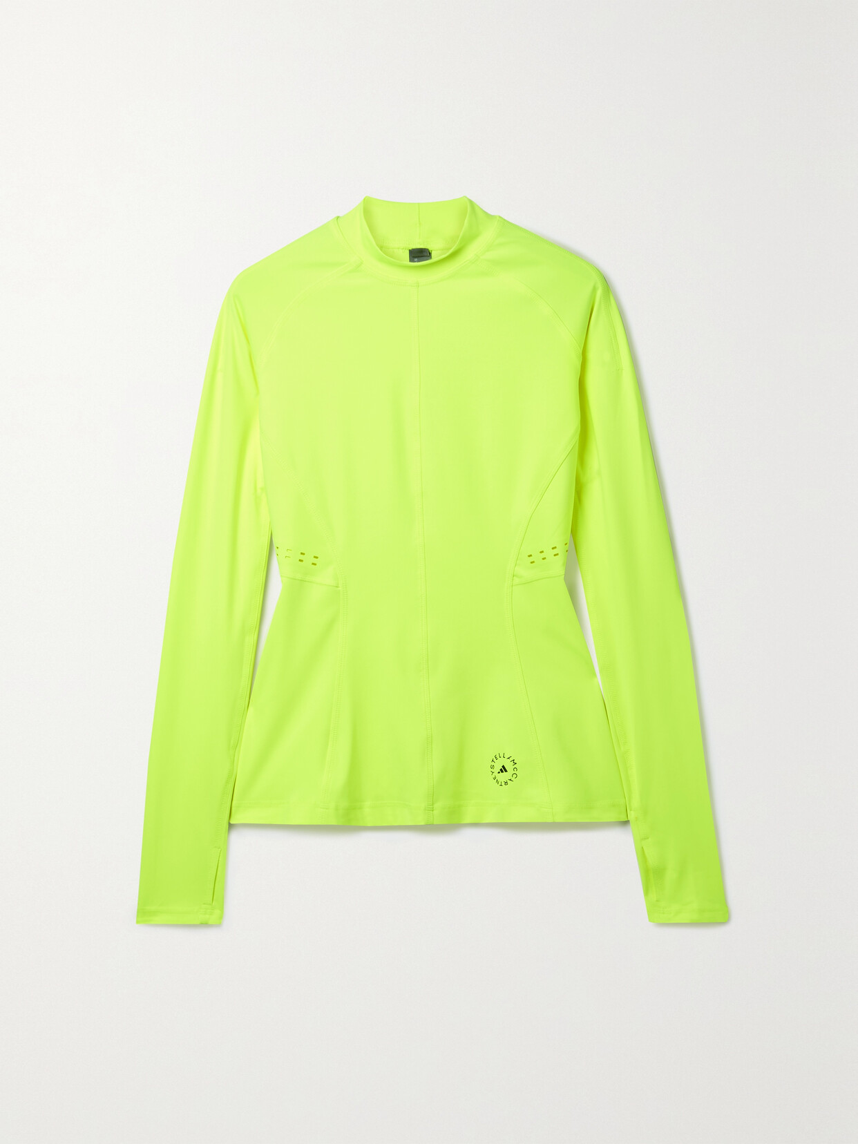 adidas by Stella McCartney - Truepurpose Cutout Neon Aeroready Top - Yellow