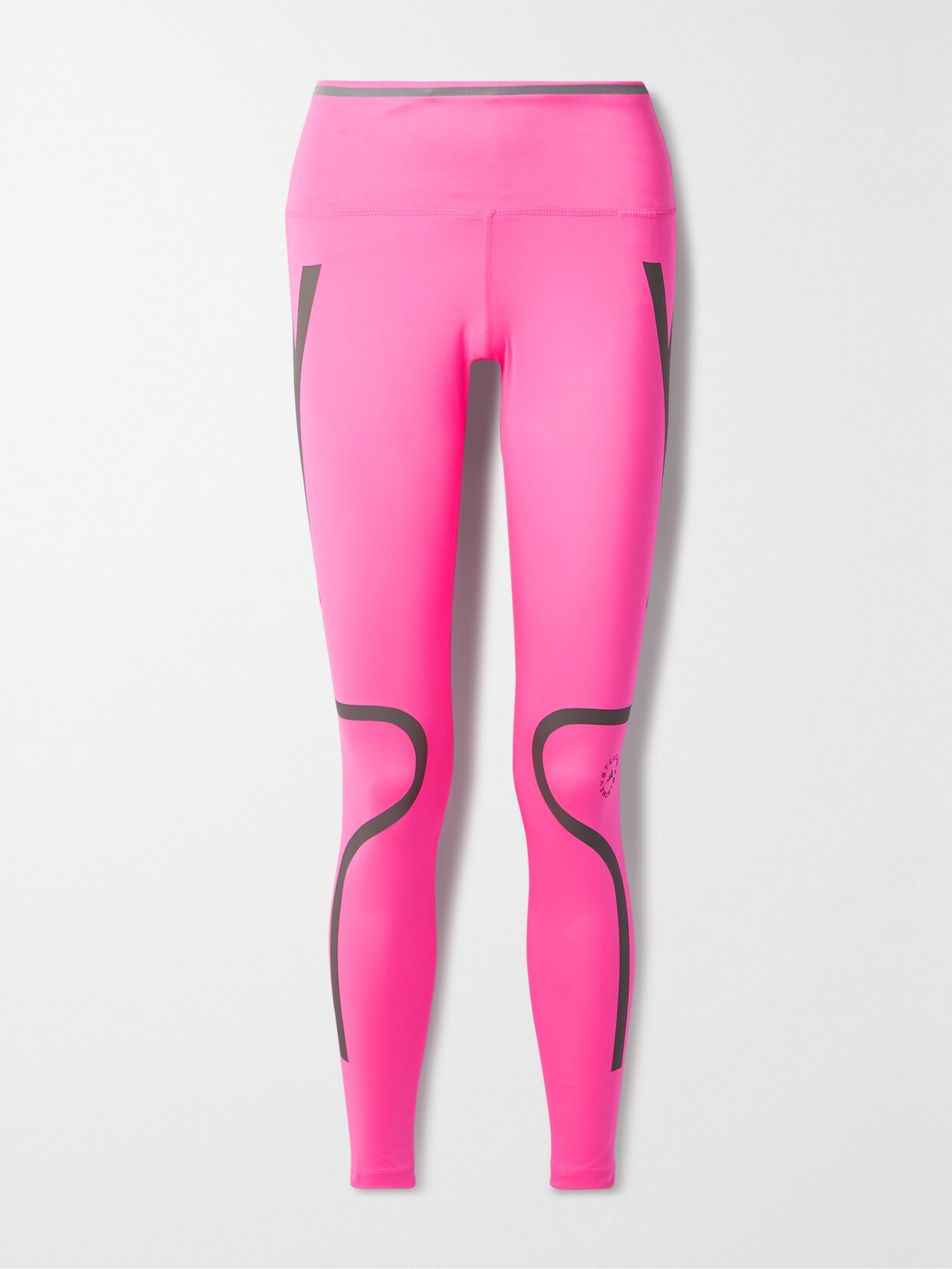 adidas by Stella McCartney - Truepace Printed Stretch Recycled Leggings - Pink