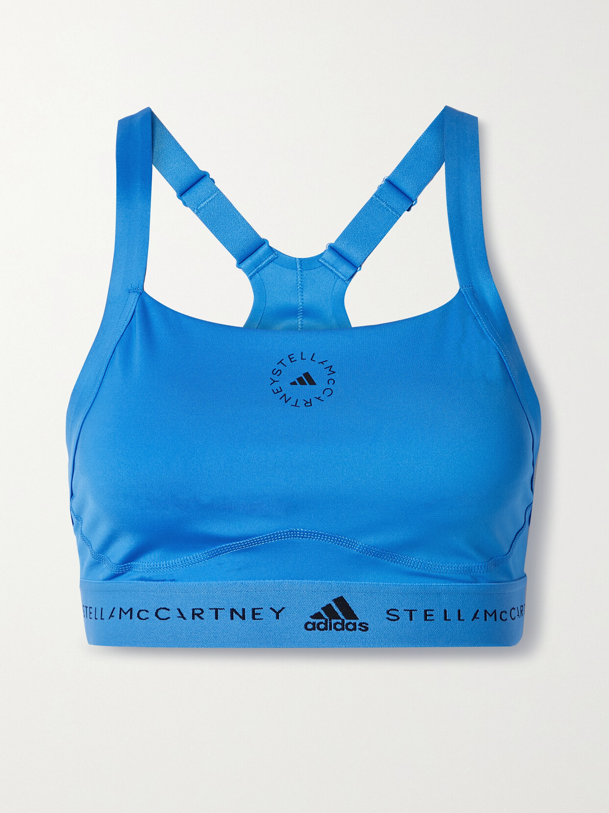 adidas by Stella McCartney - Truepurpose Stretch Recycled Sports Bra - Blue