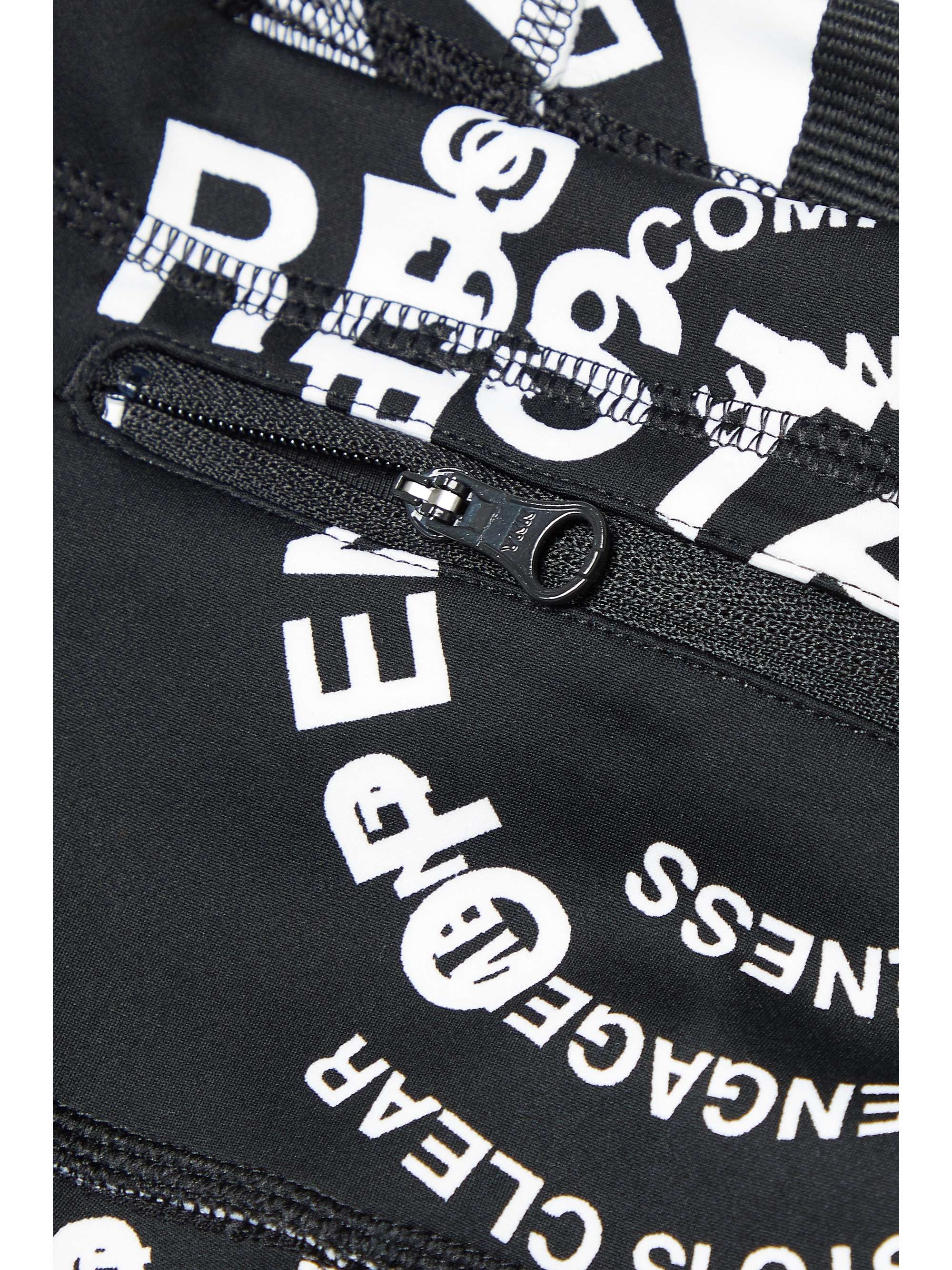 ADIDAS BY STELLA MCCARTNEY Printed recycled stretch-jersey shorts