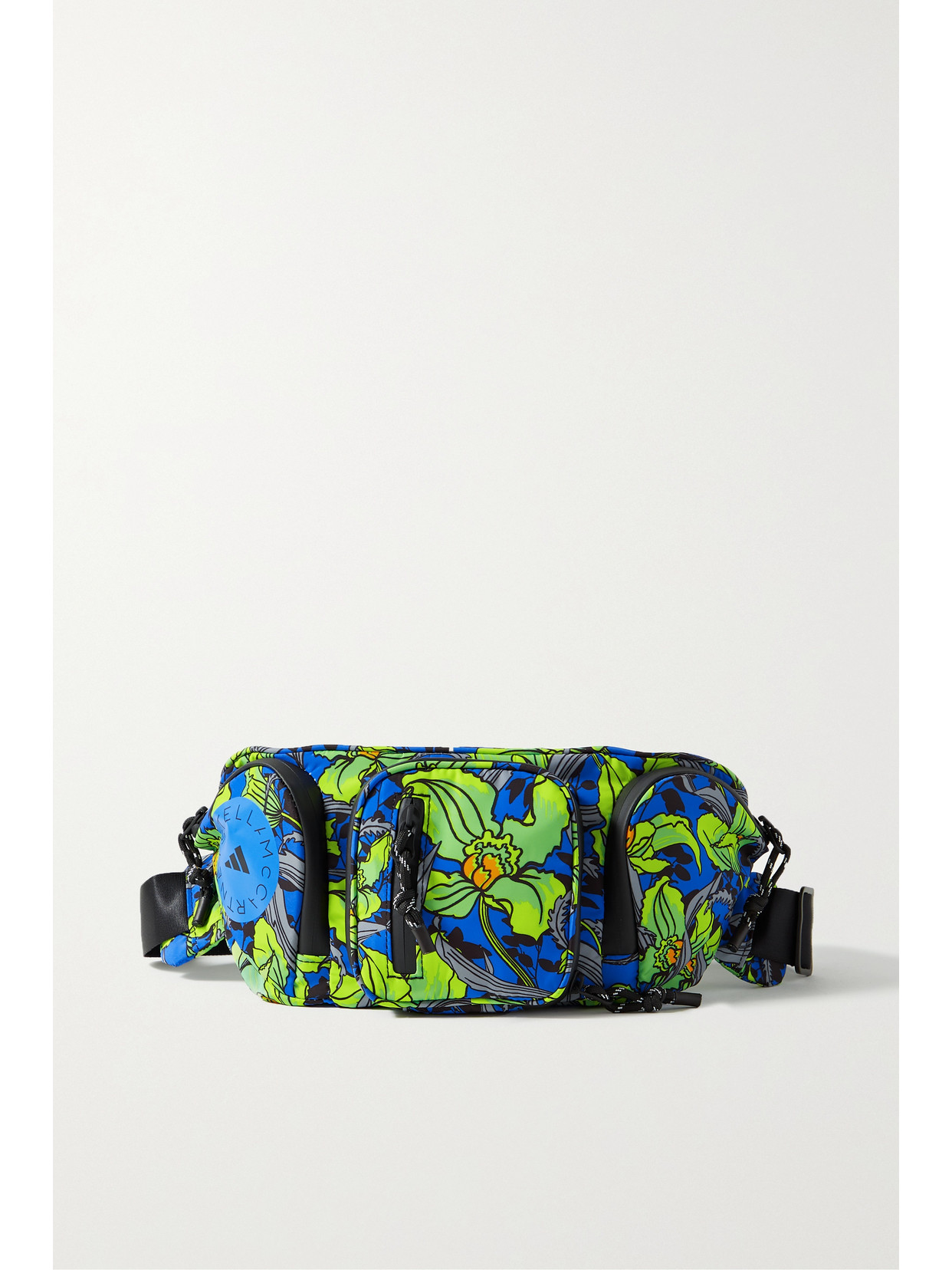 adidas by Stella McCartney - Printed Shell Belt Bag - Black